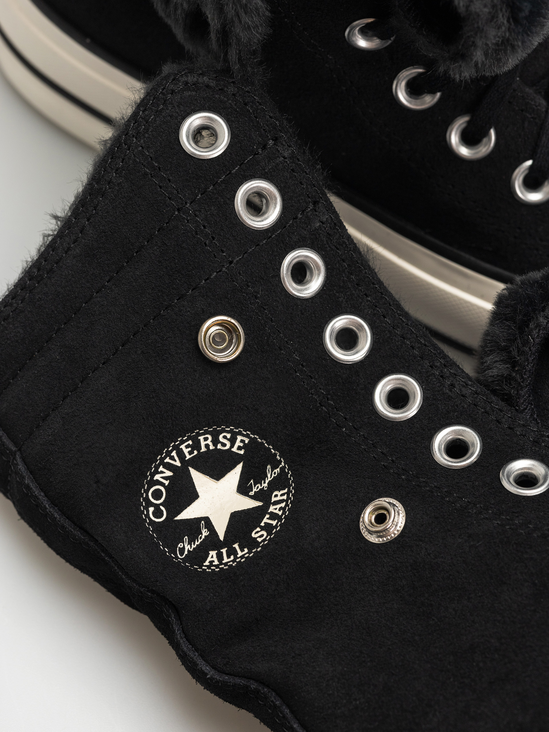 Tenisky Converse Chuck Taylor All Star Fold Over Lift Wmn (black/black/black)
