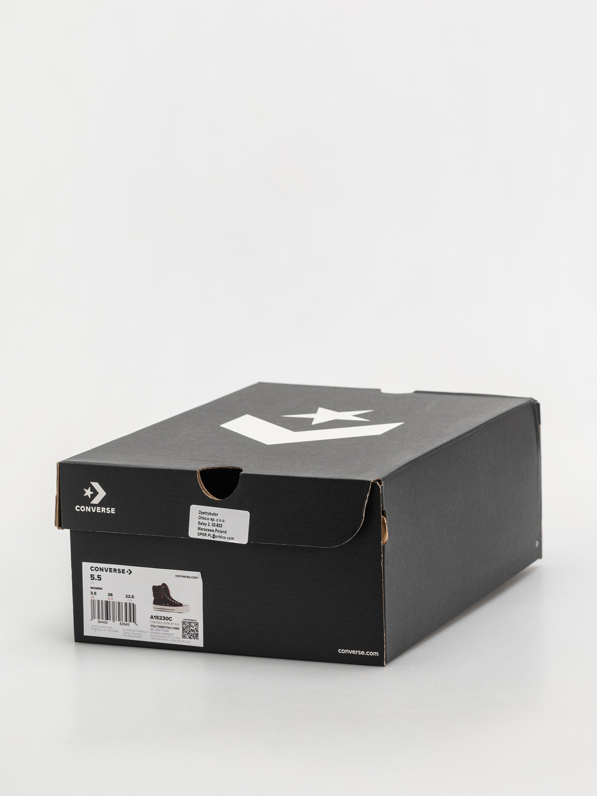 Tenisky Converse Chuck Taylor All Star Fold Over Lift Wmn (totally fudged)