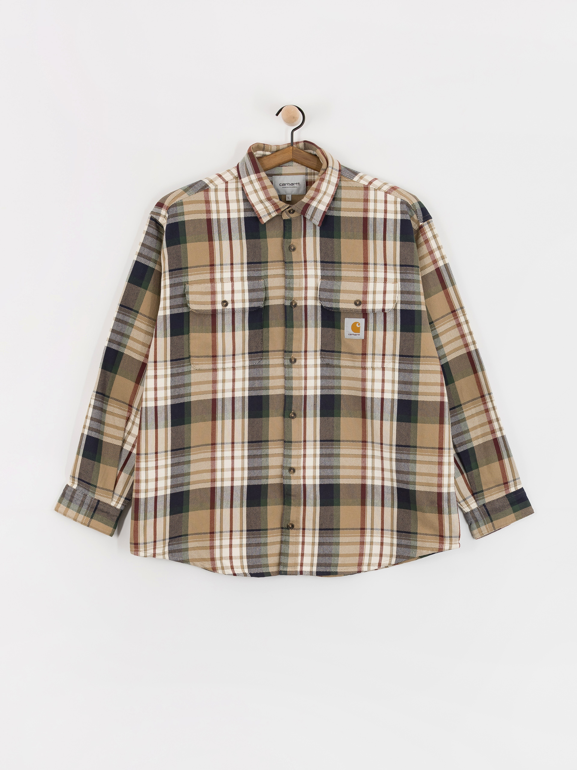 Kou0161ile Carhartt WIP Tamblyn (tamblyn check/leather)
