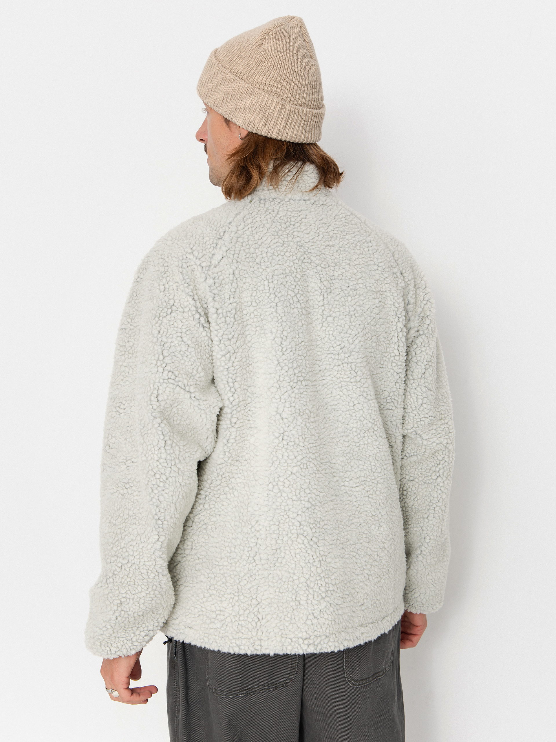 Bunda Gramicci Reversible Sherpa (natural/chartreuse)