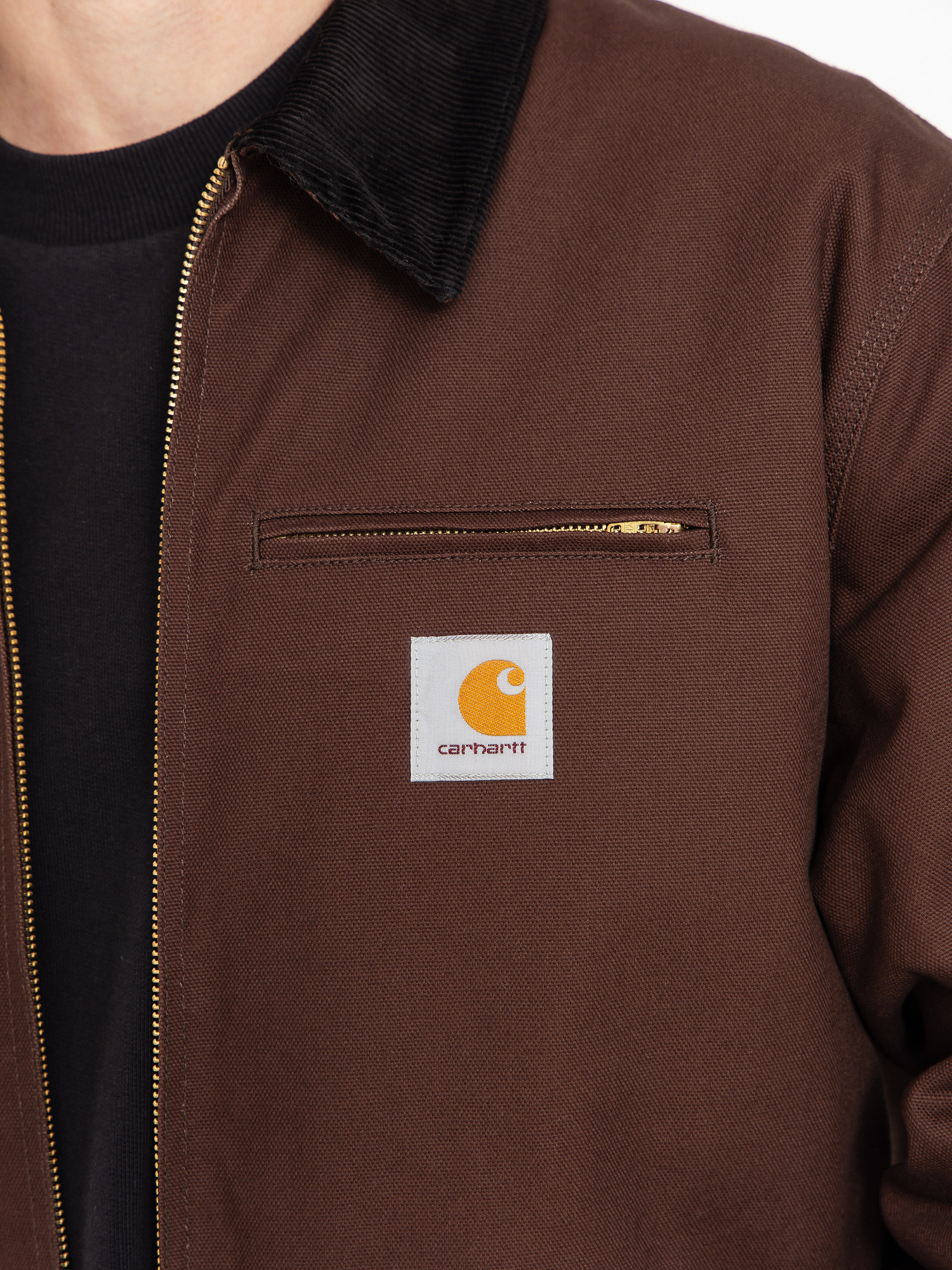 Bunda Carhartt WIP Detroit (tobacco/black/rigid)