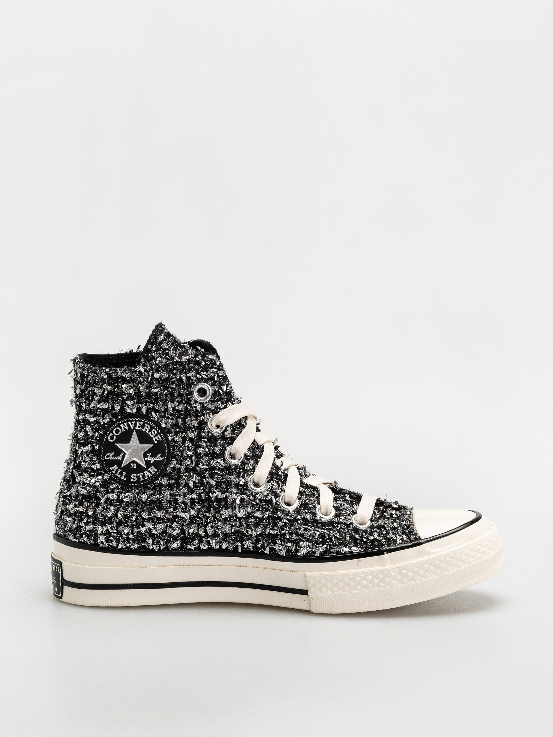 Tenisky Converse Chuck 70 Hi (black/silver/egret)
