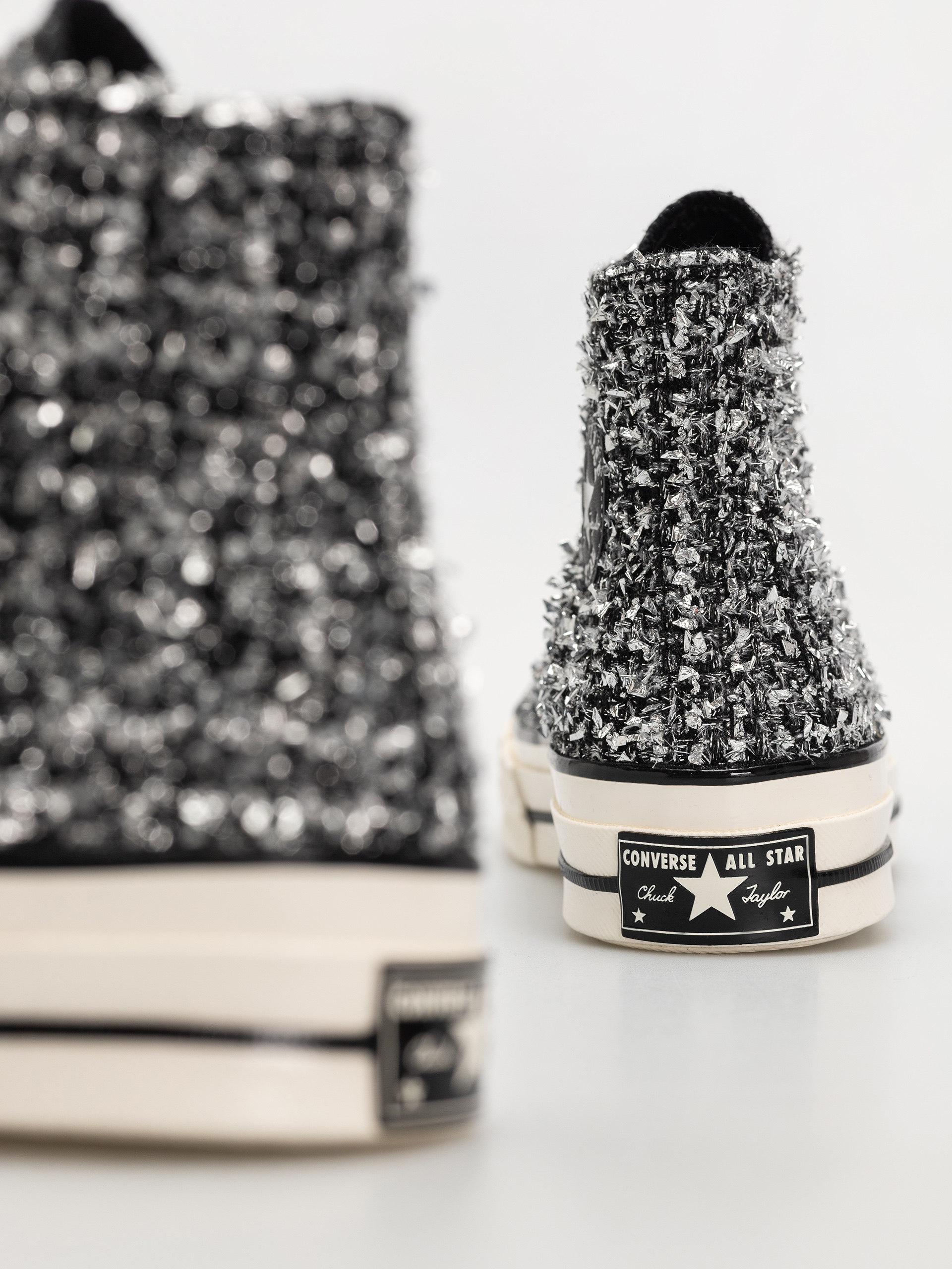 Tenisky Converse Chuck 70 Hi (black/silver/egret)