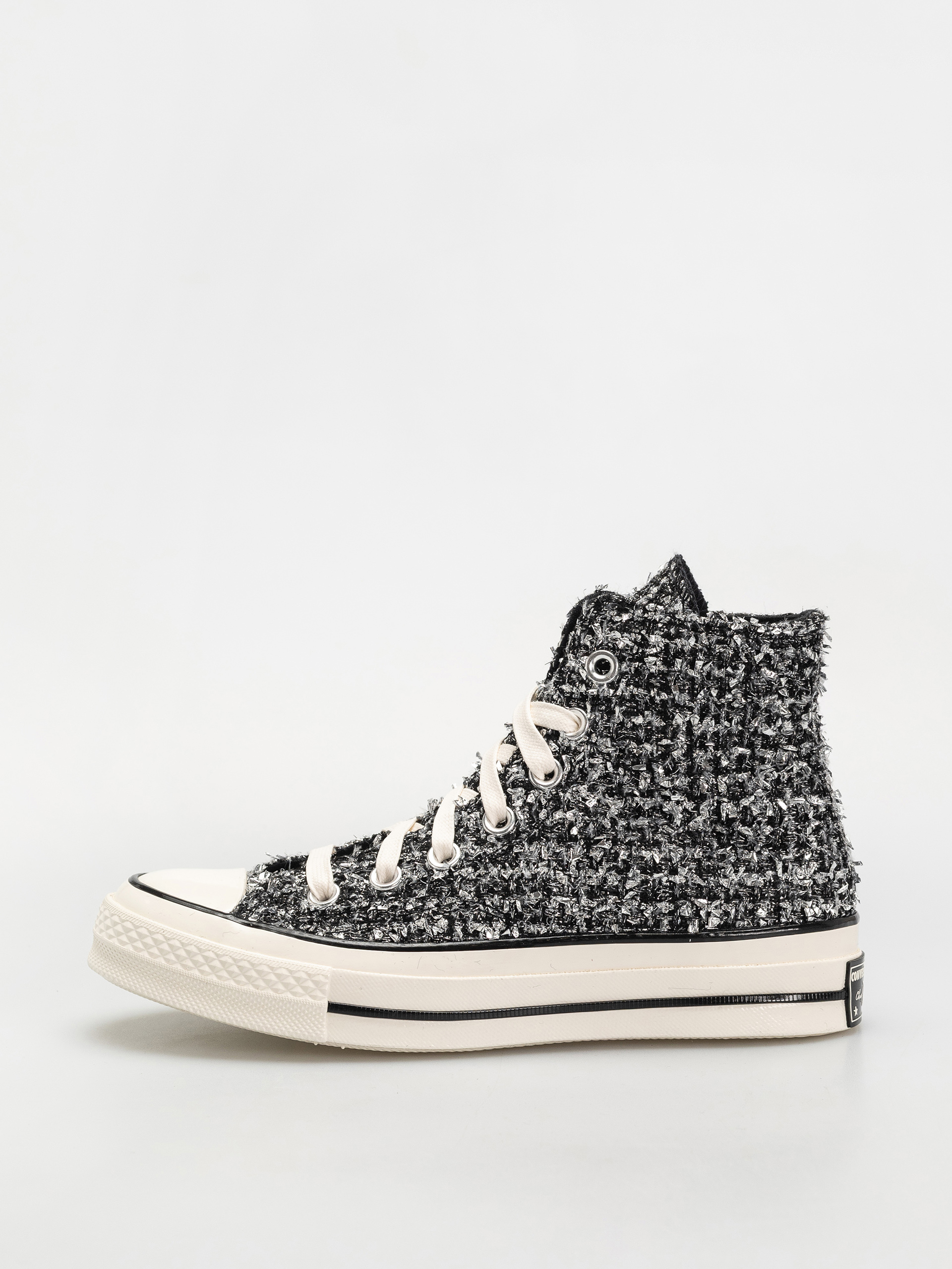 Tenisky Converse Chuck 70 Hi (black/silver/egret)
