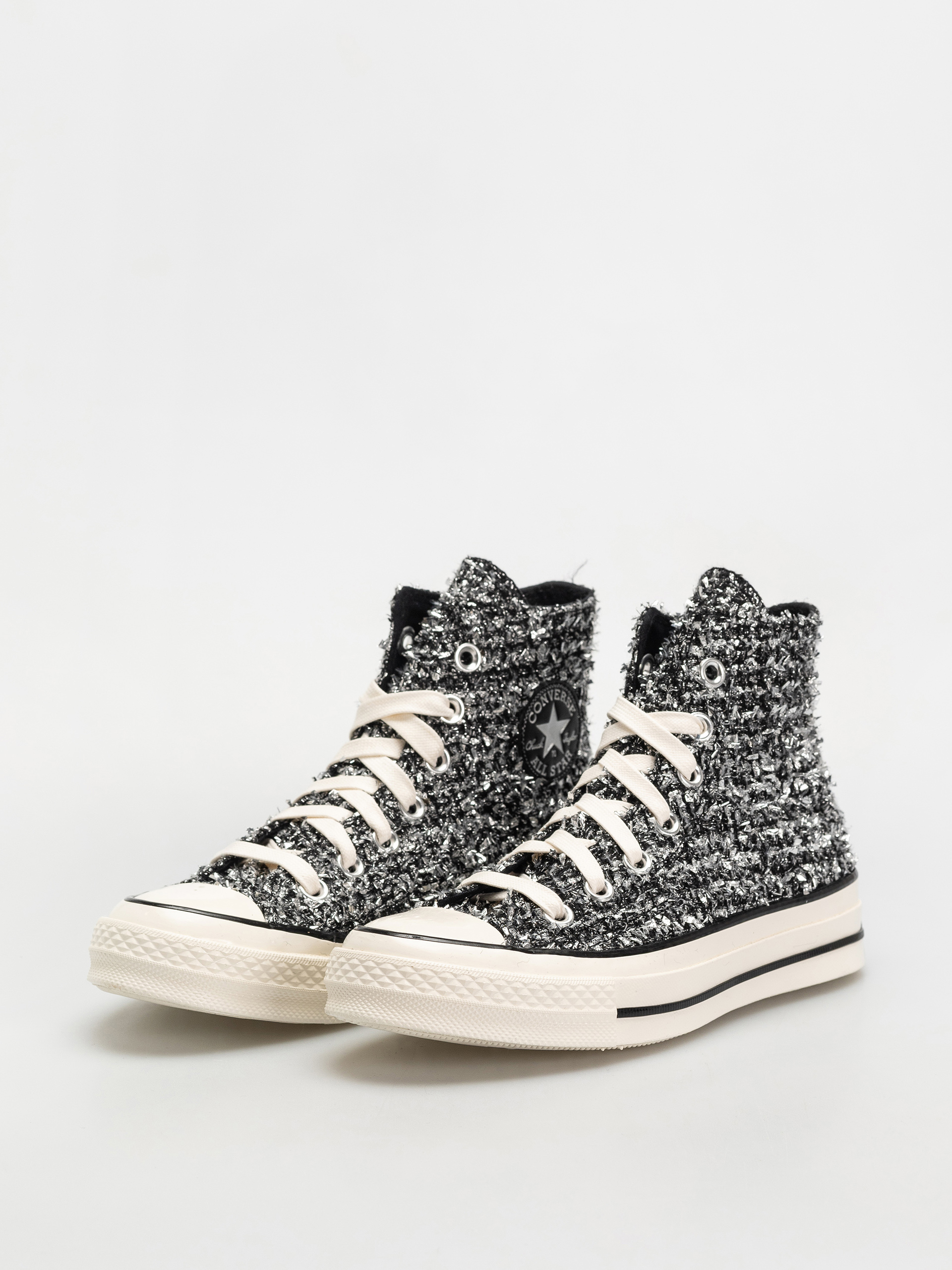Tenisky Converse Chuck 70 Hi (black/silver/egret)