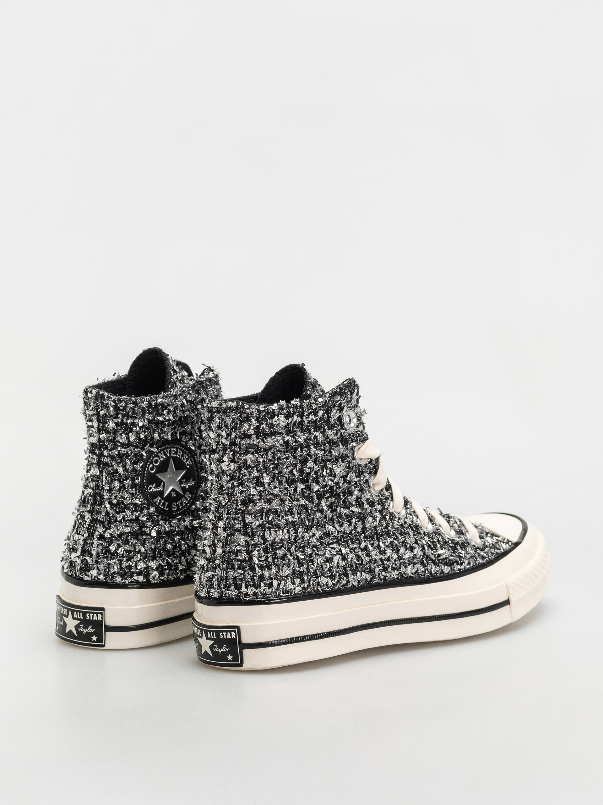 Tenisky Converse Chuck 70 Hi (black/silver/egret)