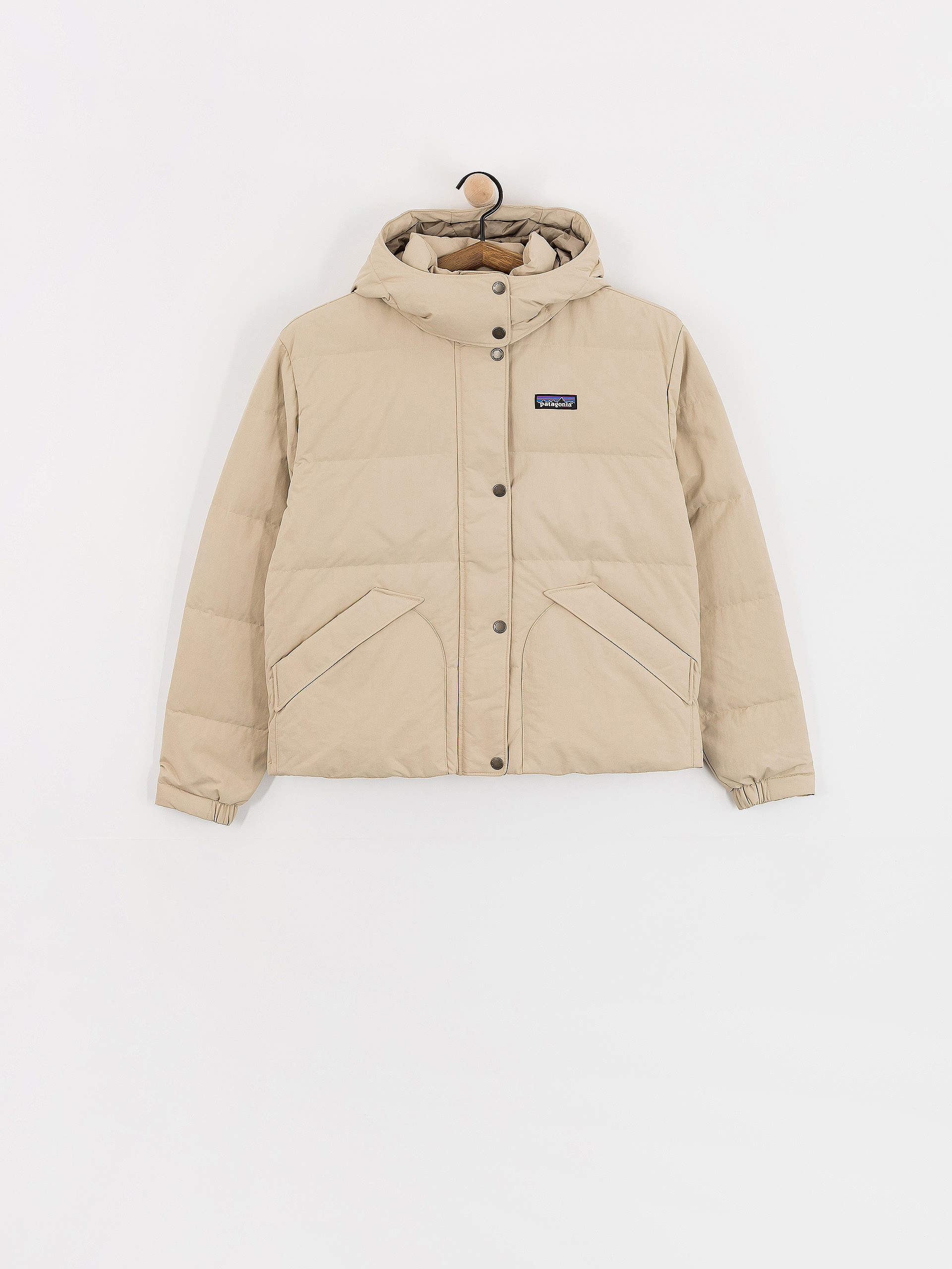 Bunda Patagonia Downdrift Wmn (oar tan w/seabird grey)