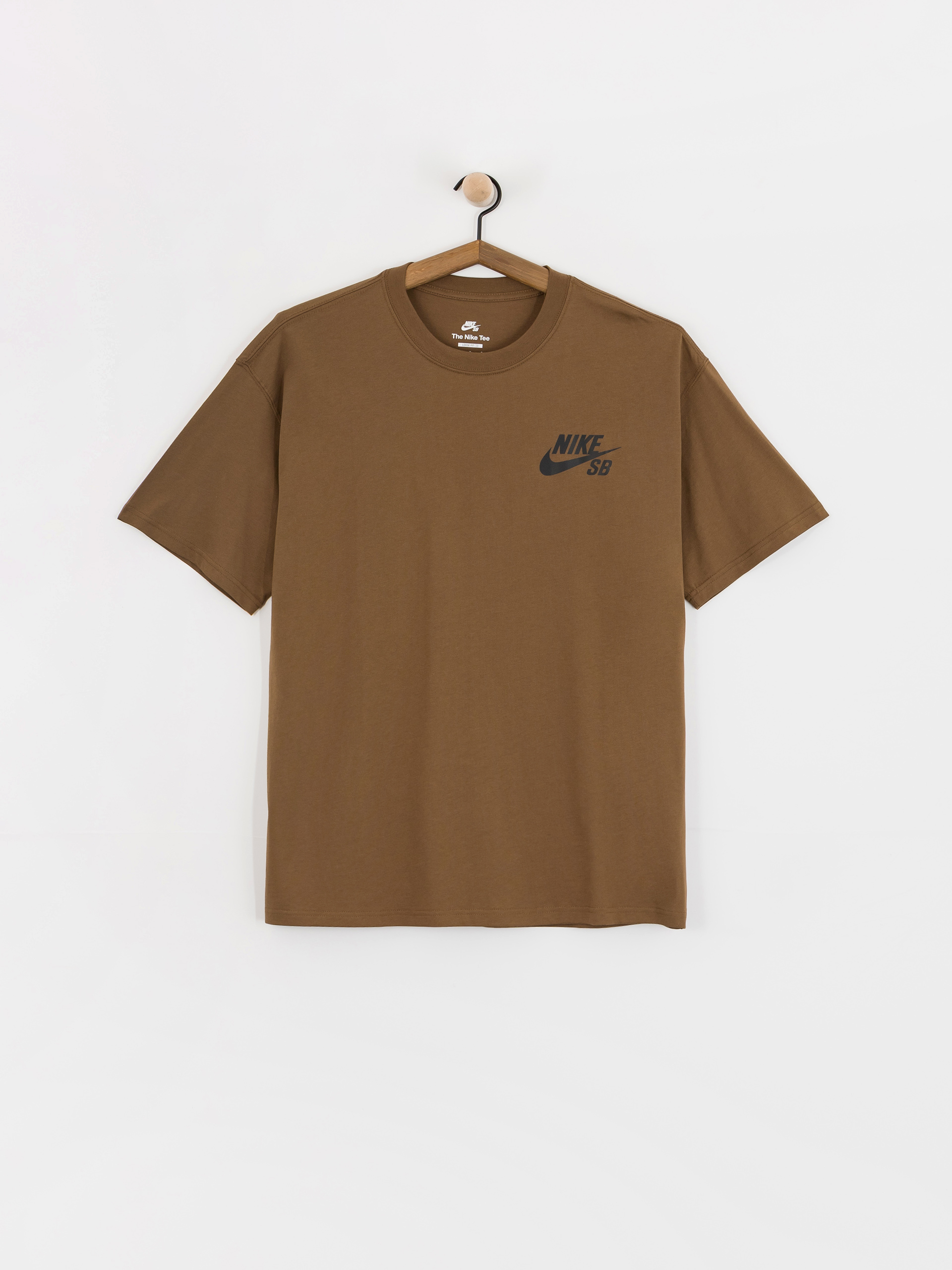 Tričko Nike SB Logo (mosswood brown)