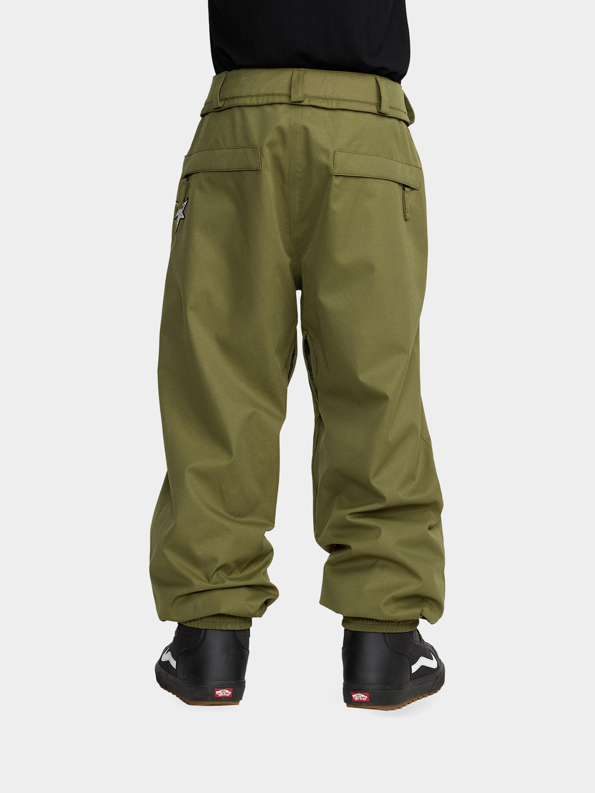 Pánské Snowboardové kalhoty  Volcom Arthur 20K (dark olive)