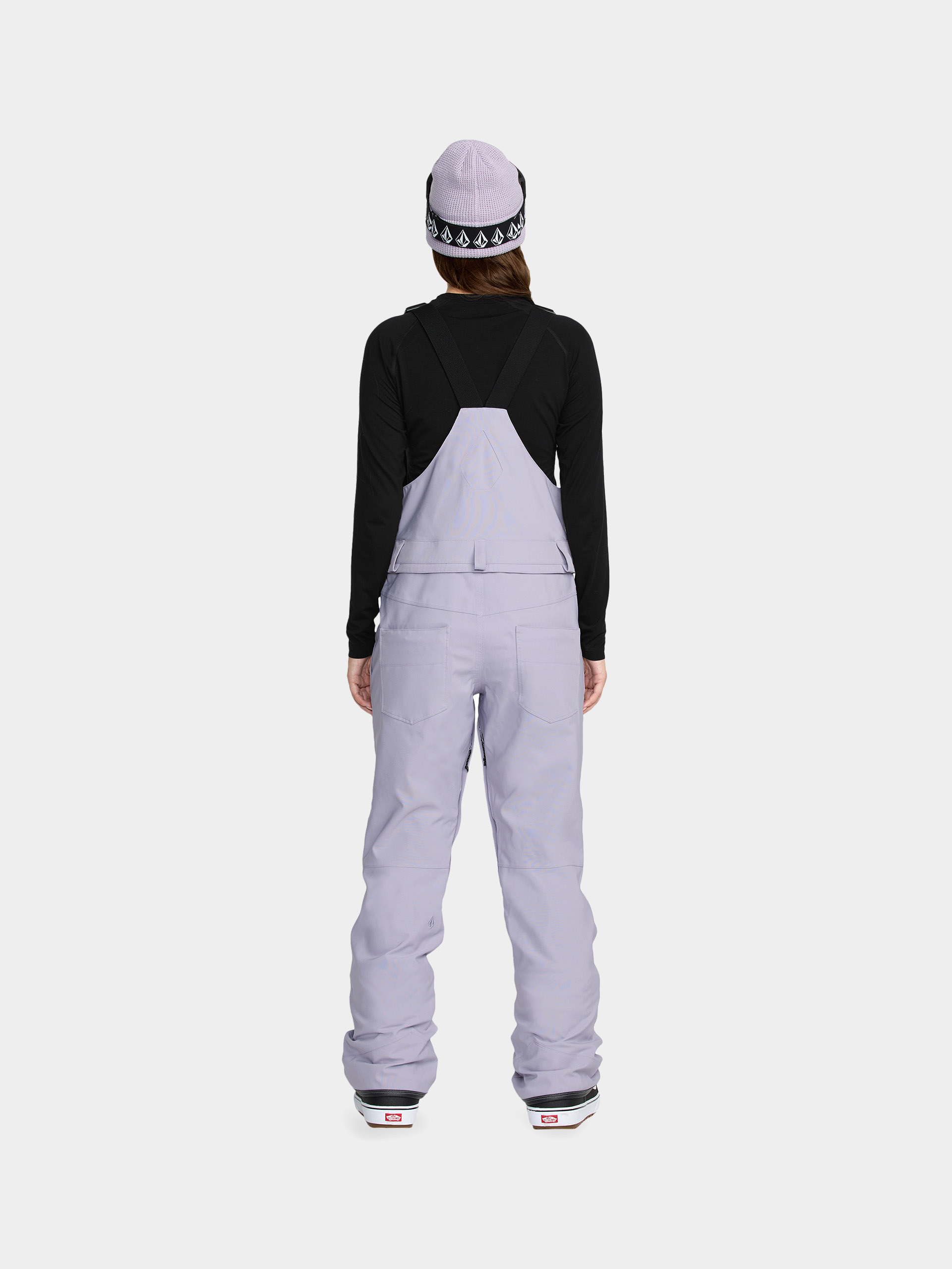 Dámské Snowboardové kalhoty  Volcom Swift Bib Overall (lavender aura)