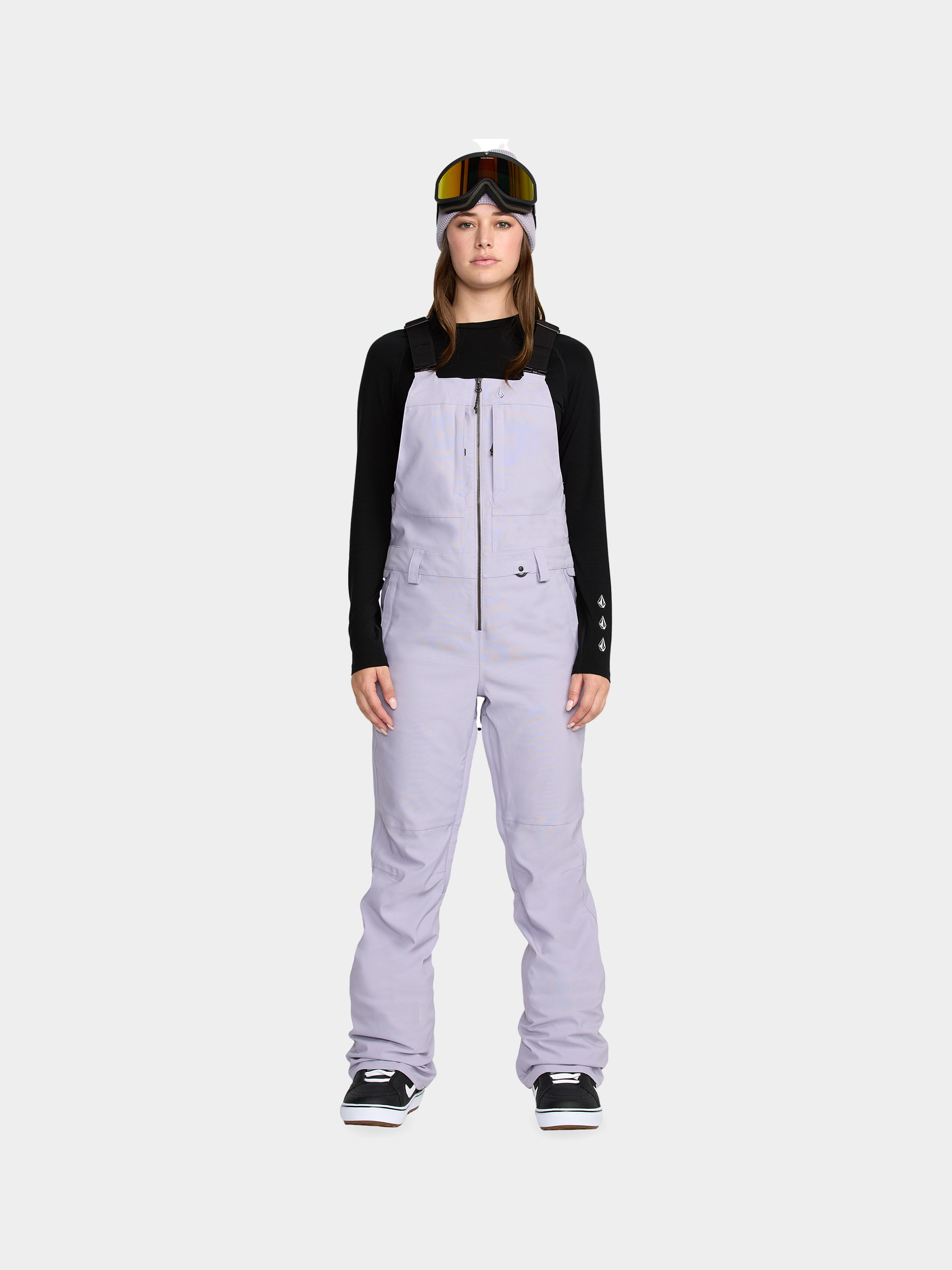 Snowboardové kalhoty  Volcom Swift Bib Overall Wmn (lavender aura)