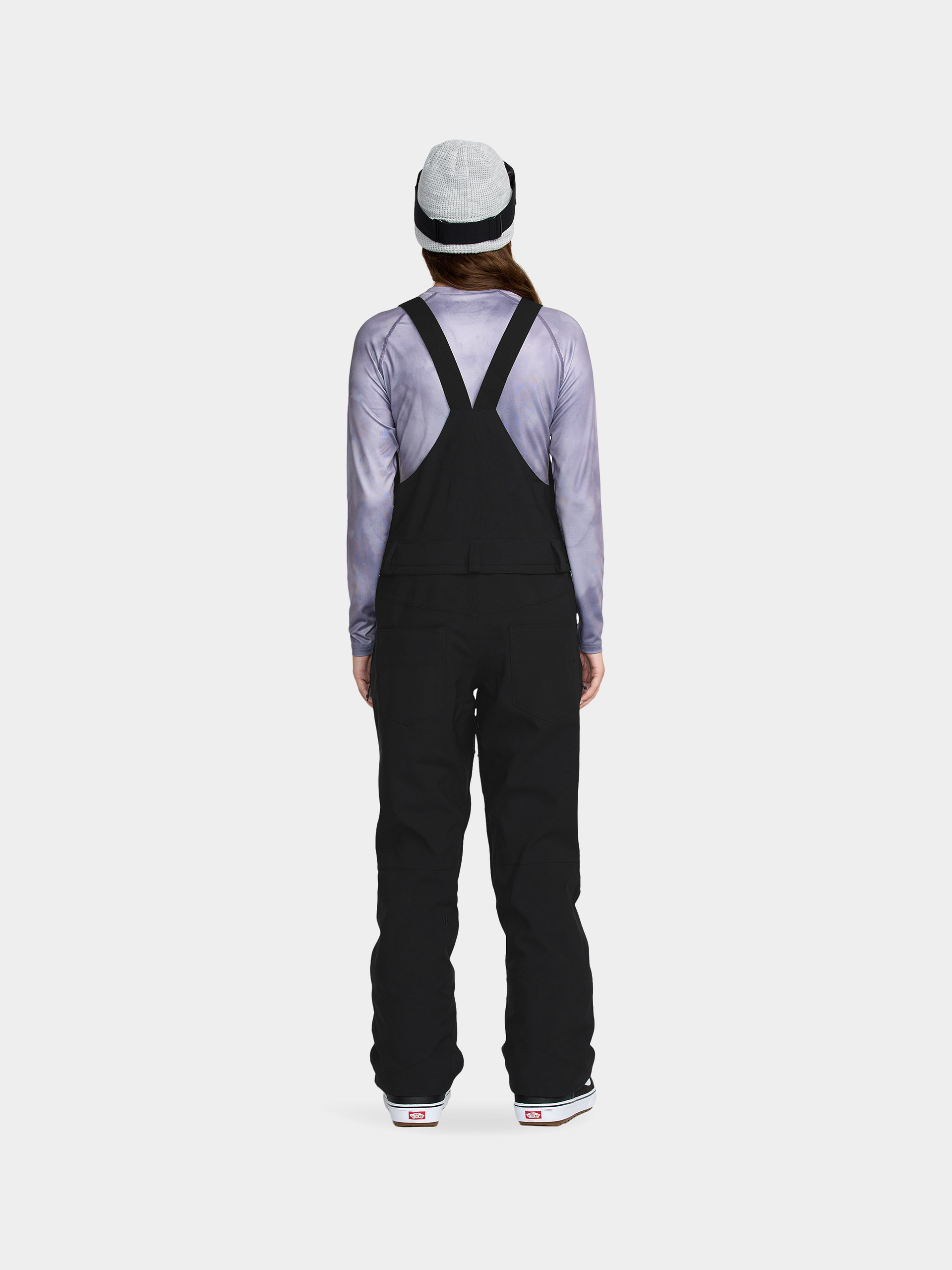 Dámské Snowboardové kalhoty  Volcom Swift Bib Overall (black)