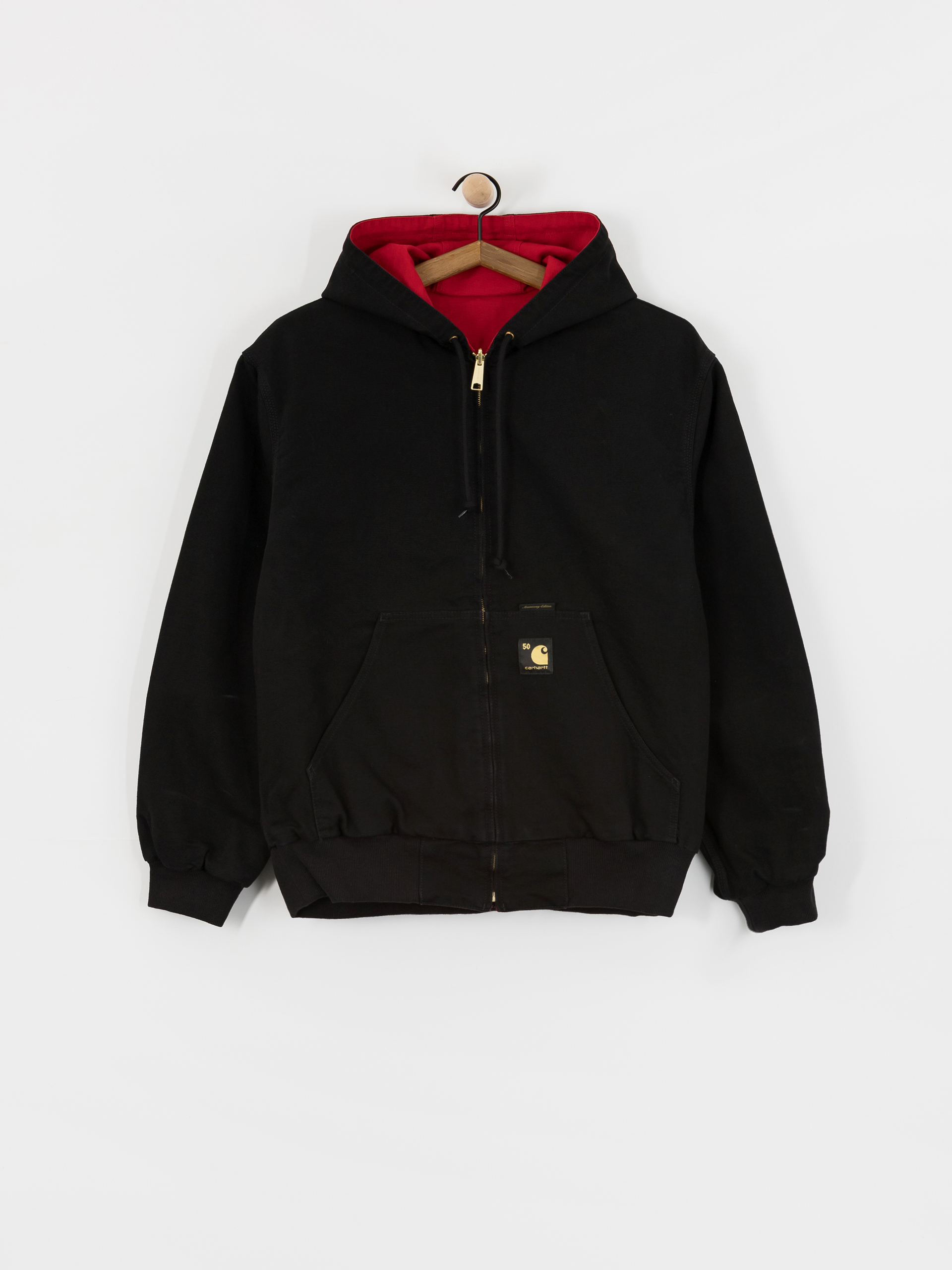 Bunda Carhartt WIP 50 Years Anniversary OG Active (black/usa red/rinsed)