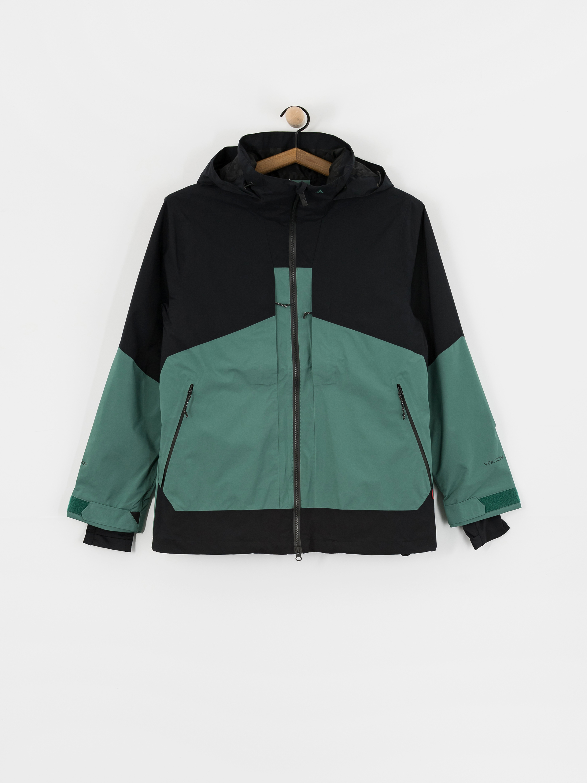 Snowboardovu00e1 bunda Volcom At Stretch Gore Tex Wmn (spruce green)