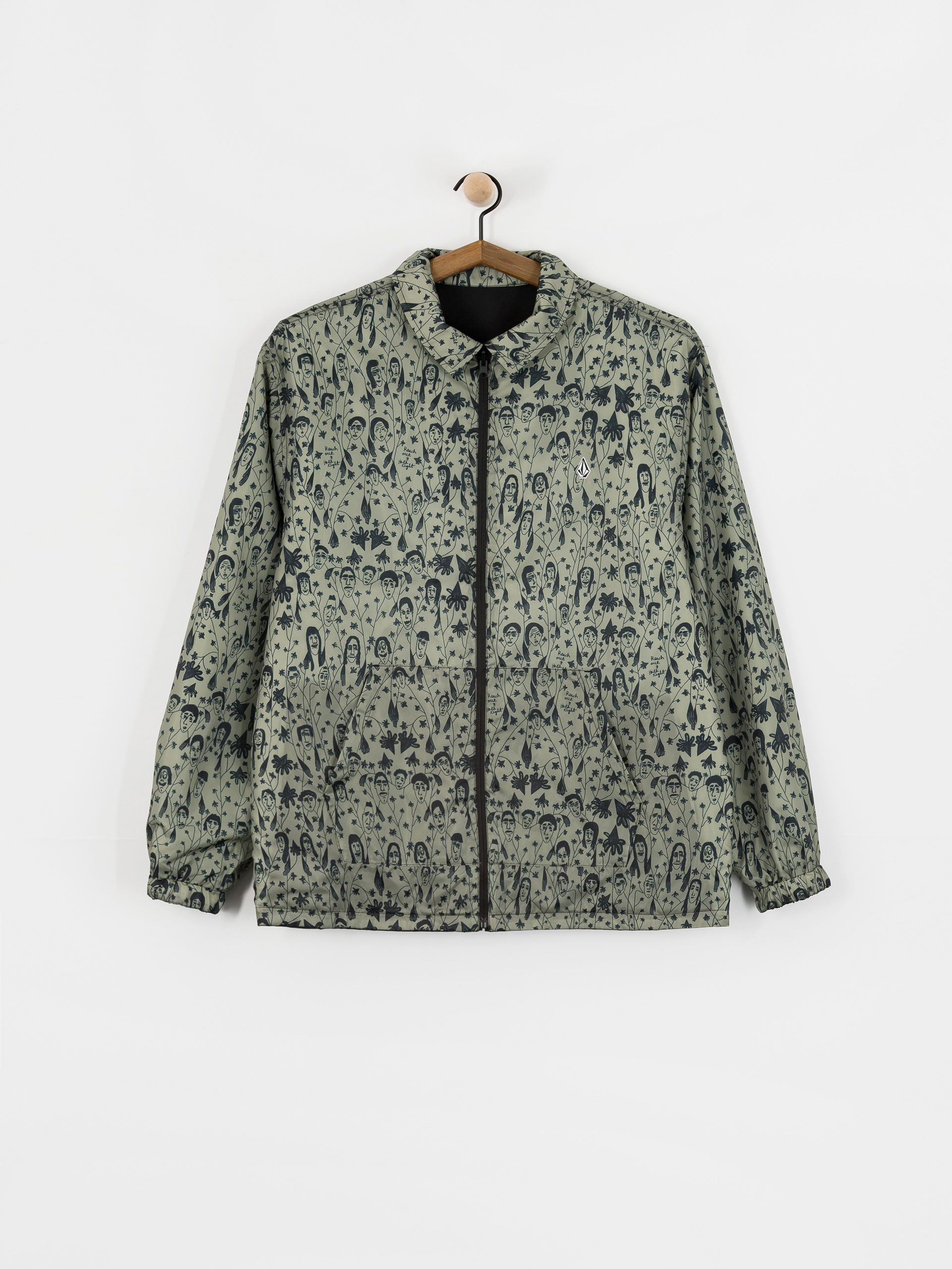 Bunda Volcom Fakie Reversible (black)