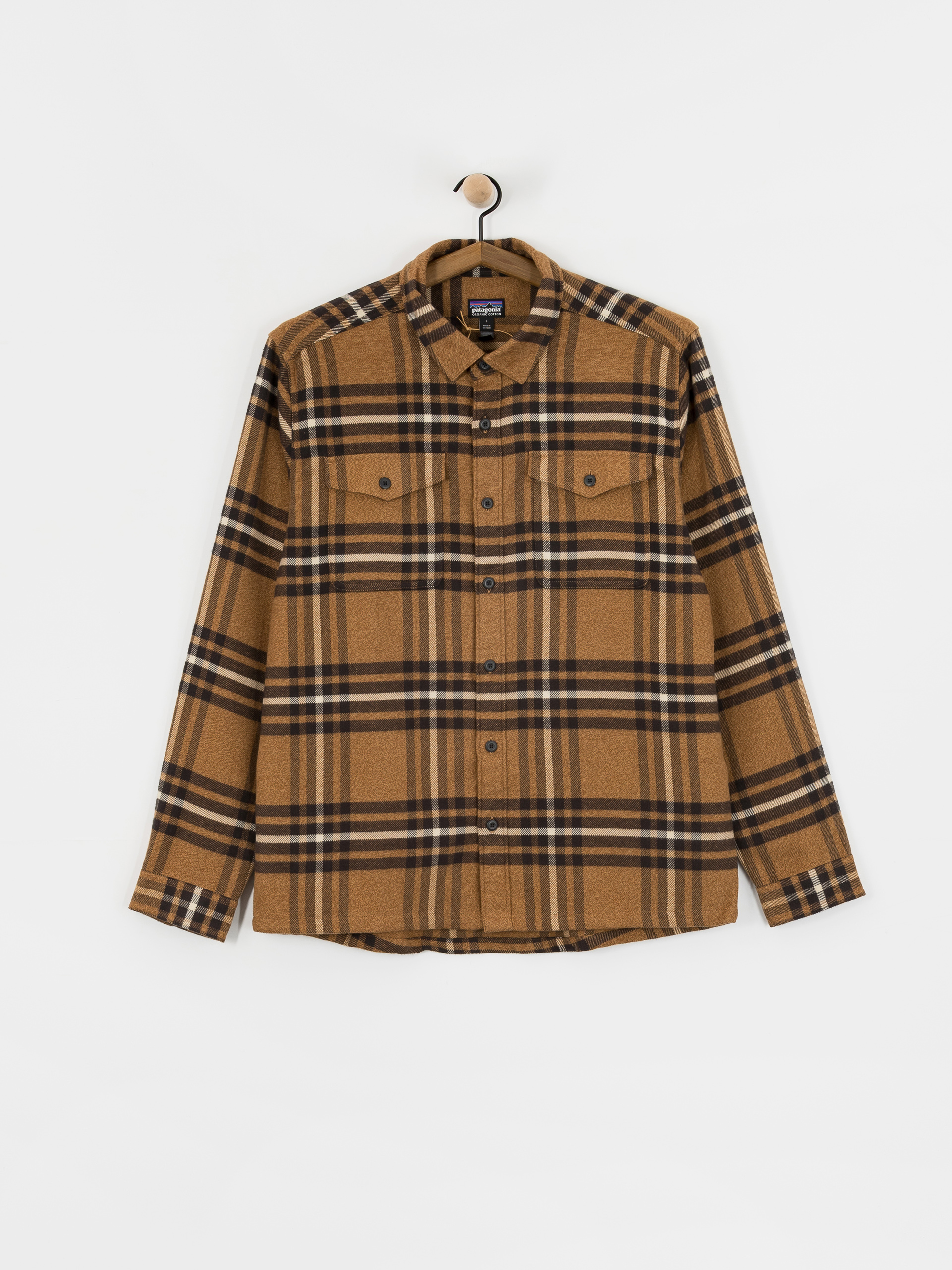 Košile Patagonia Fjord Flannel (catch deer brown)