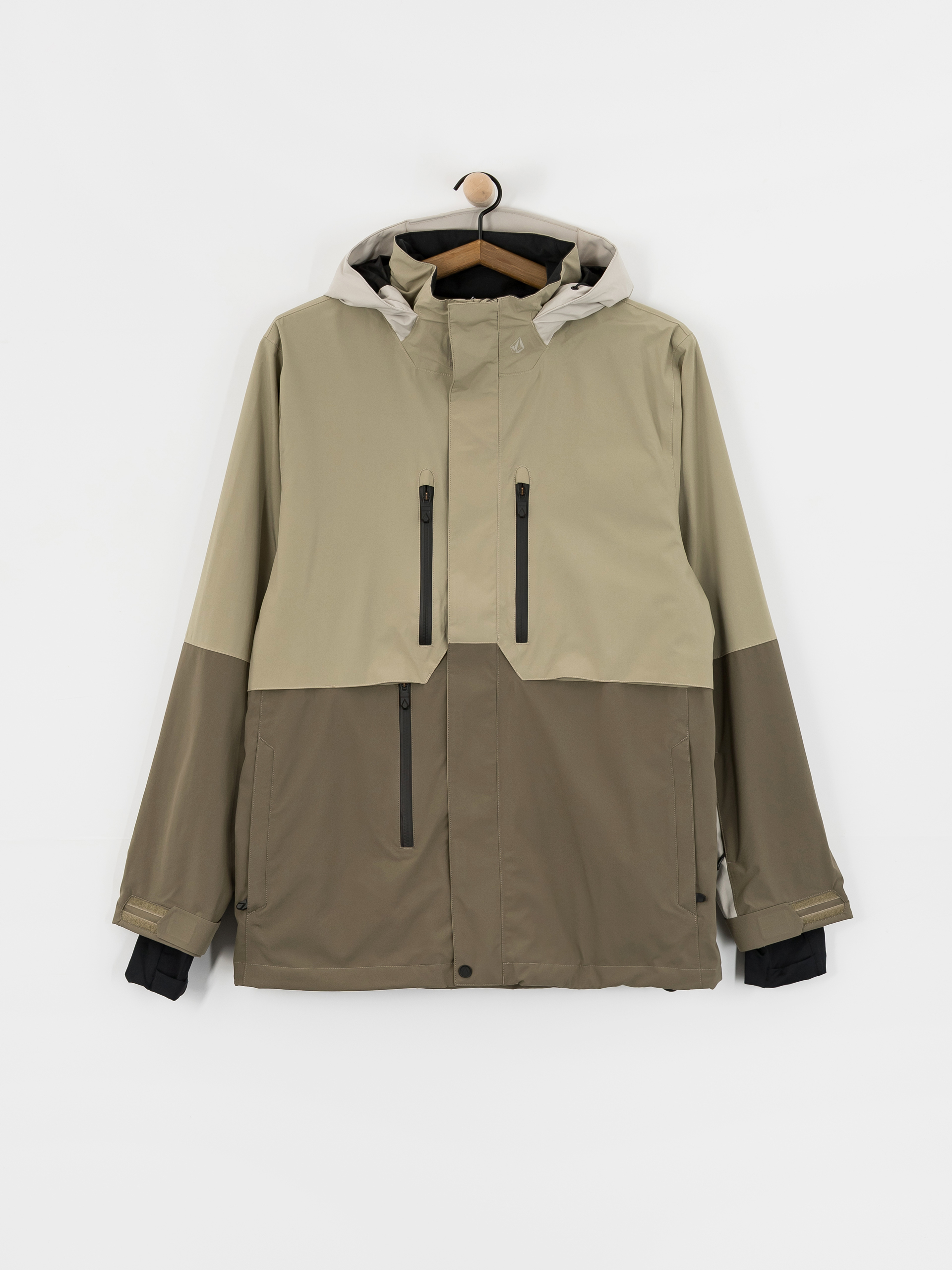 Snowboardová bunda Volcom Rnge Stretch 30K (moss green)