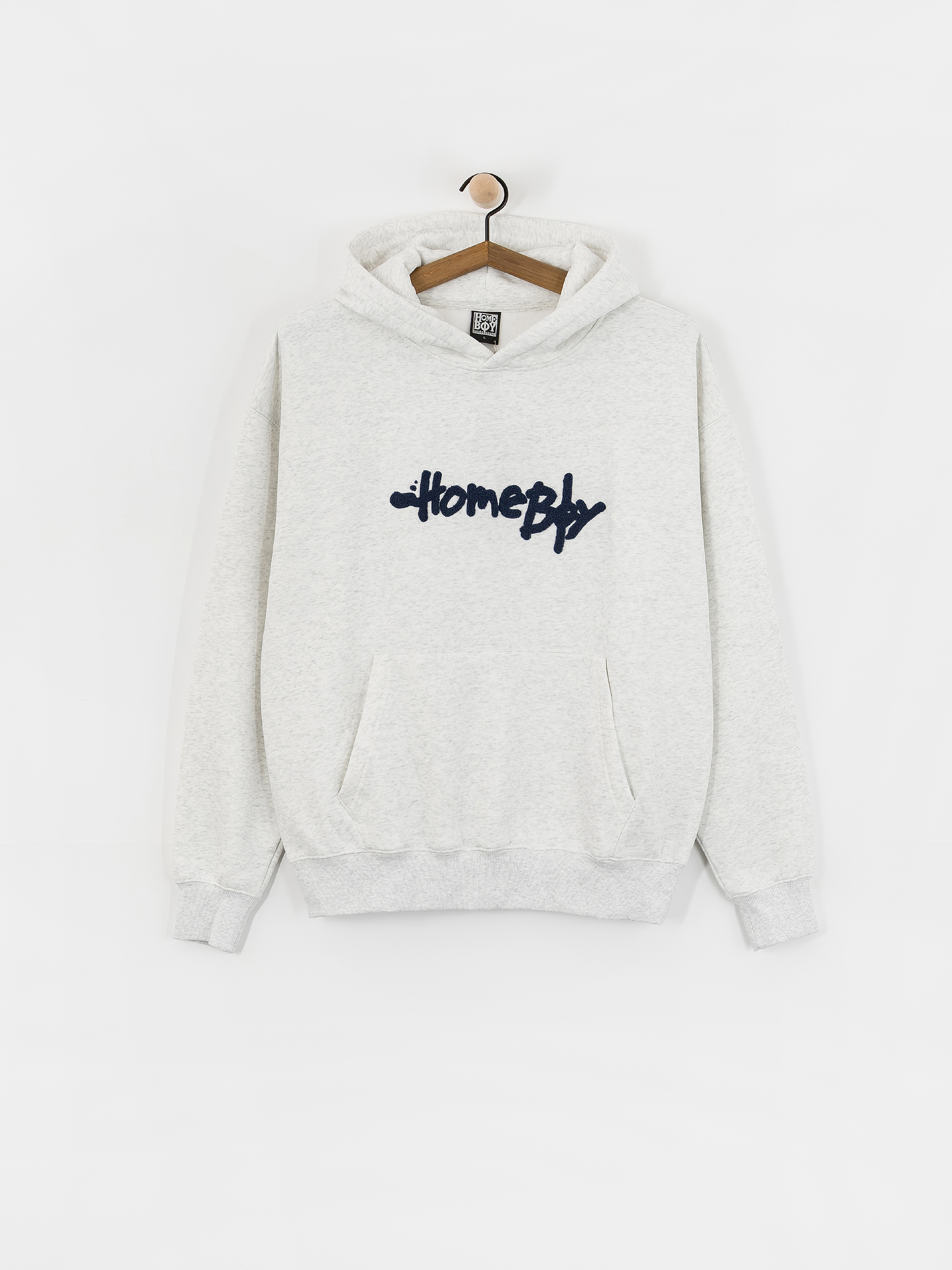 Mikina s kapucí Homeboy Pencil Chenille HD (grey heather)
