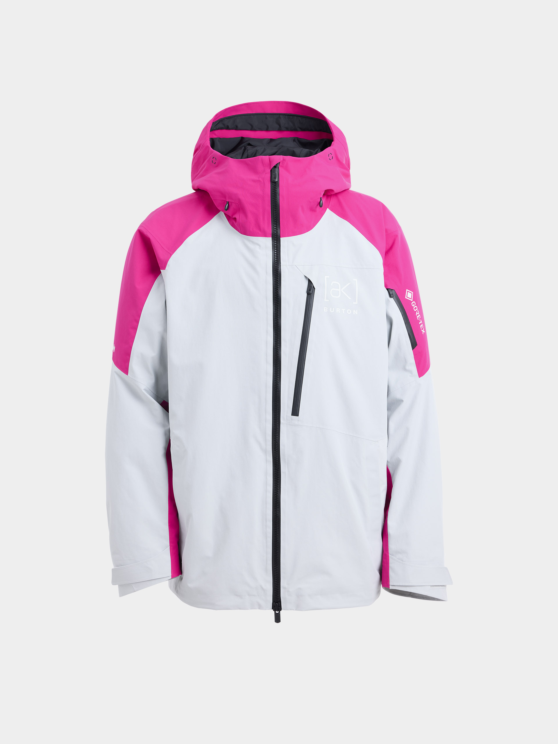 Pánská Snowboardová bunda Burton Ak Gore Tex Cyclic 2L (very berry/gray cloud)