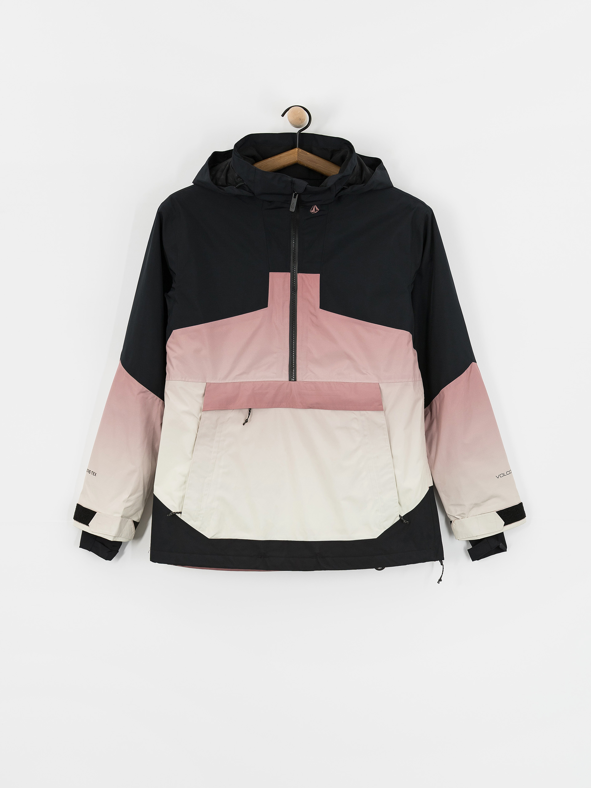 Snowboardovu00e1 bunda Volcom Fern Ins Gore Pullover Wmn (mesa rose)