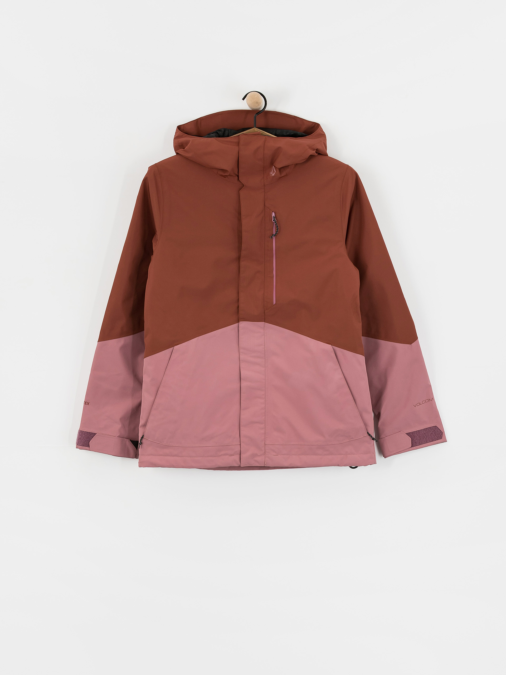 Dámská Snowboardová bunda Volcom Eras Ins Gore (henna)