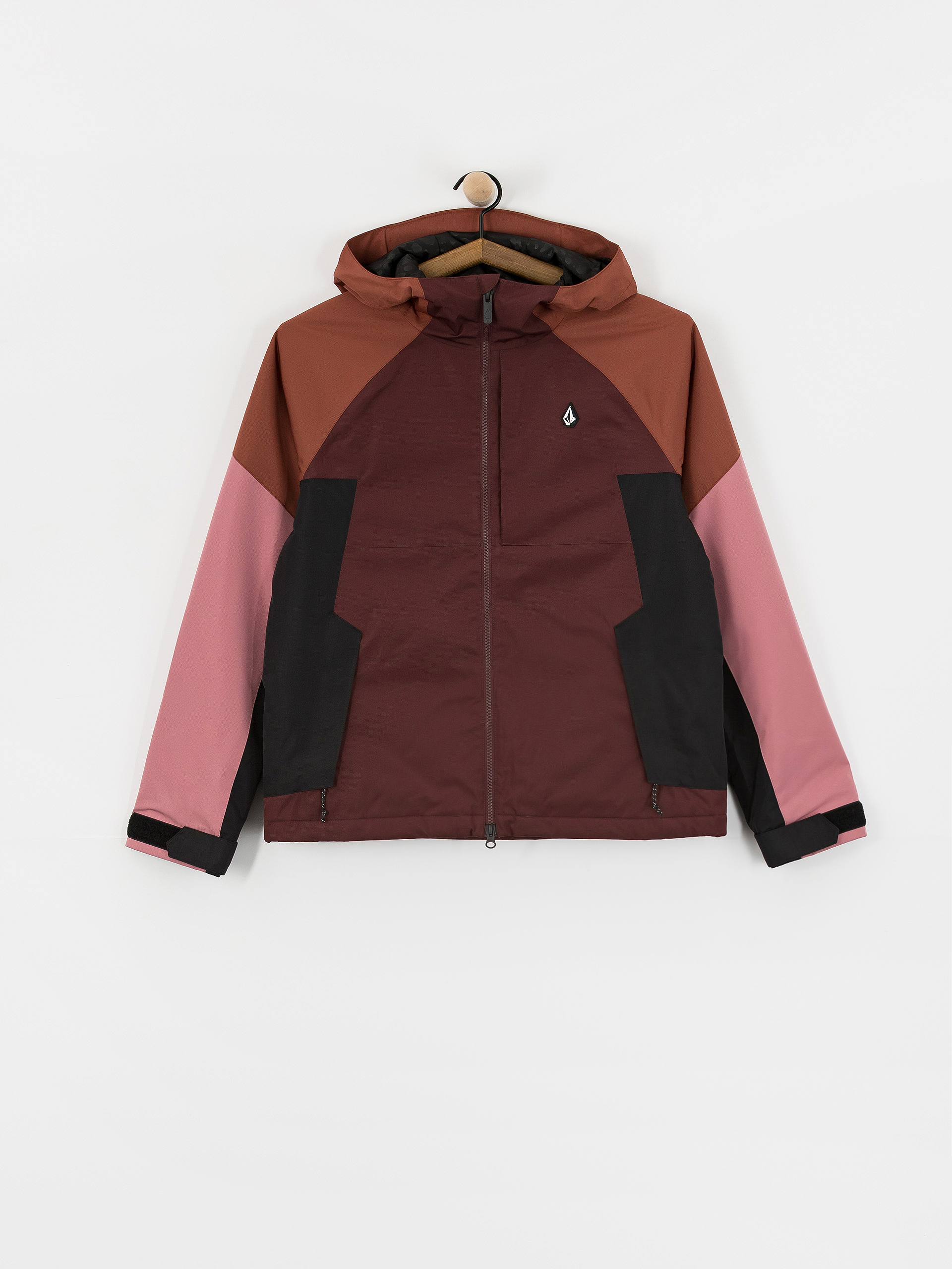 Snowboardová bunda Volcom Agate Ins Wmn (oxblood)