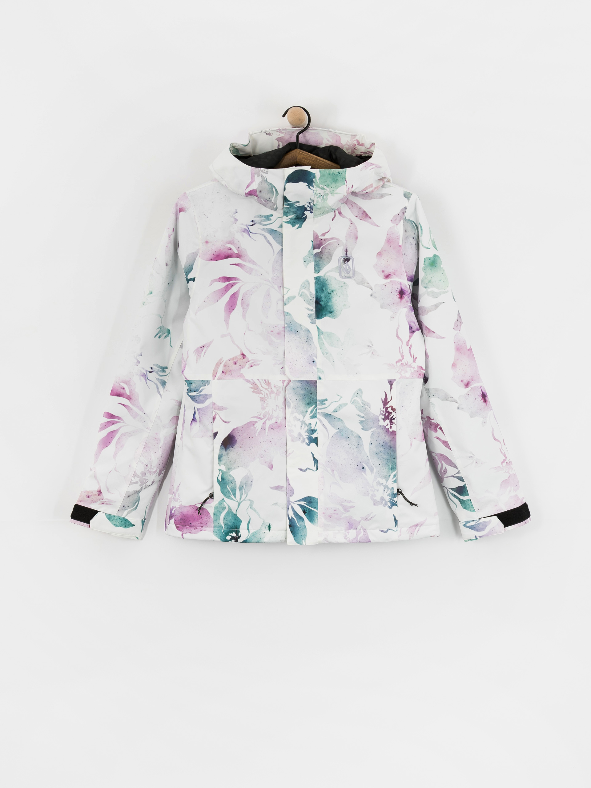 Snowboardovu00e1 bunda Volcom Bolt Ins Wmn (white)