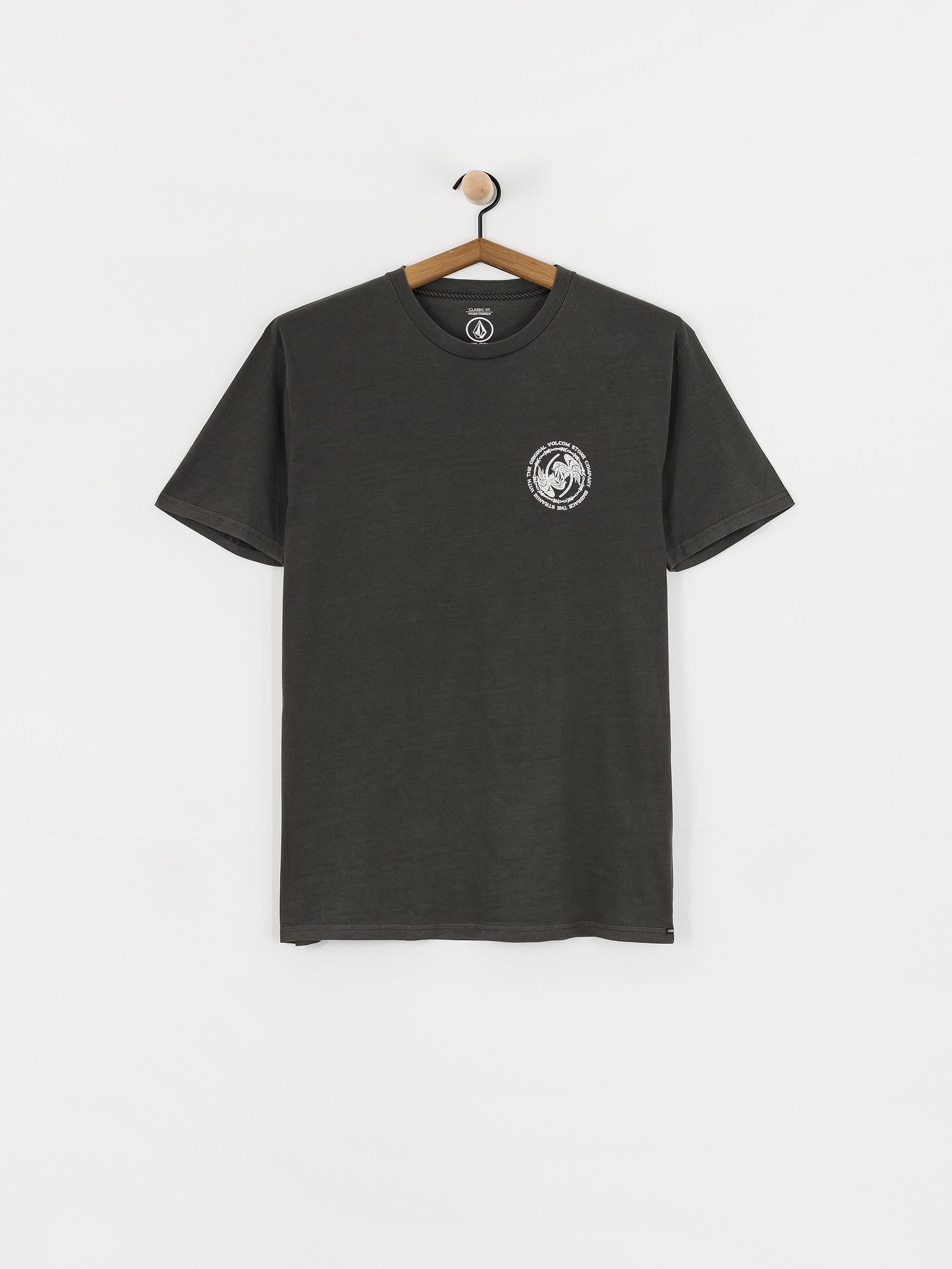 Tričko Volcom Circlepalm Pw (black)