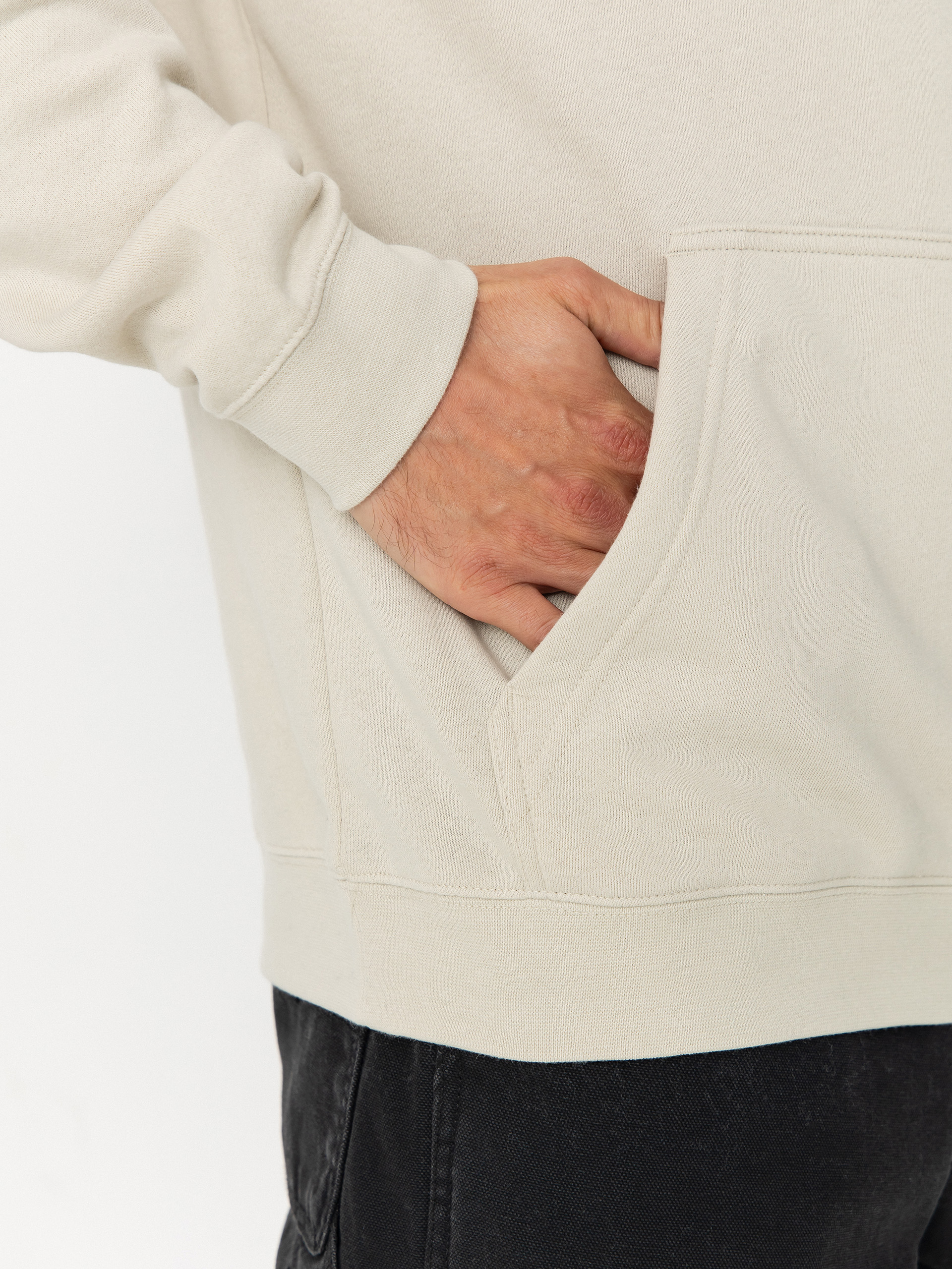 Mikina s kapucí Hurley Makaw HD (bone)