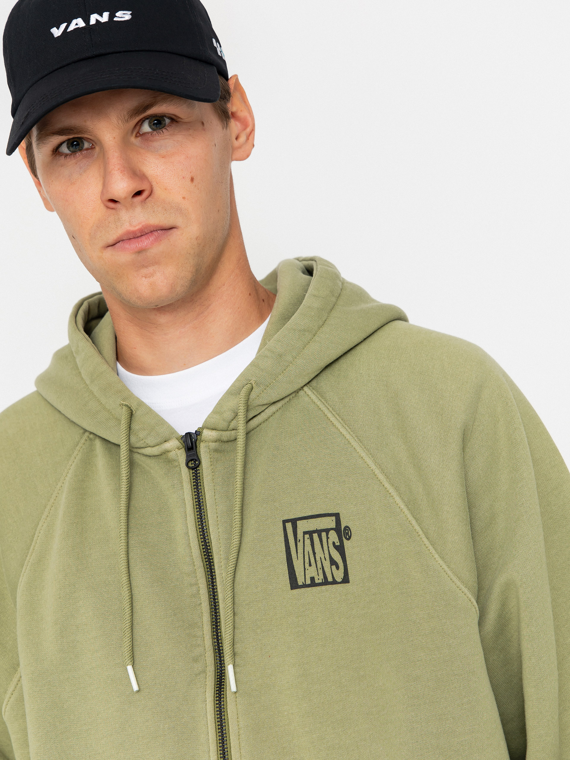 Mikina Vans Mte Teamteam Full Zip (loden green)