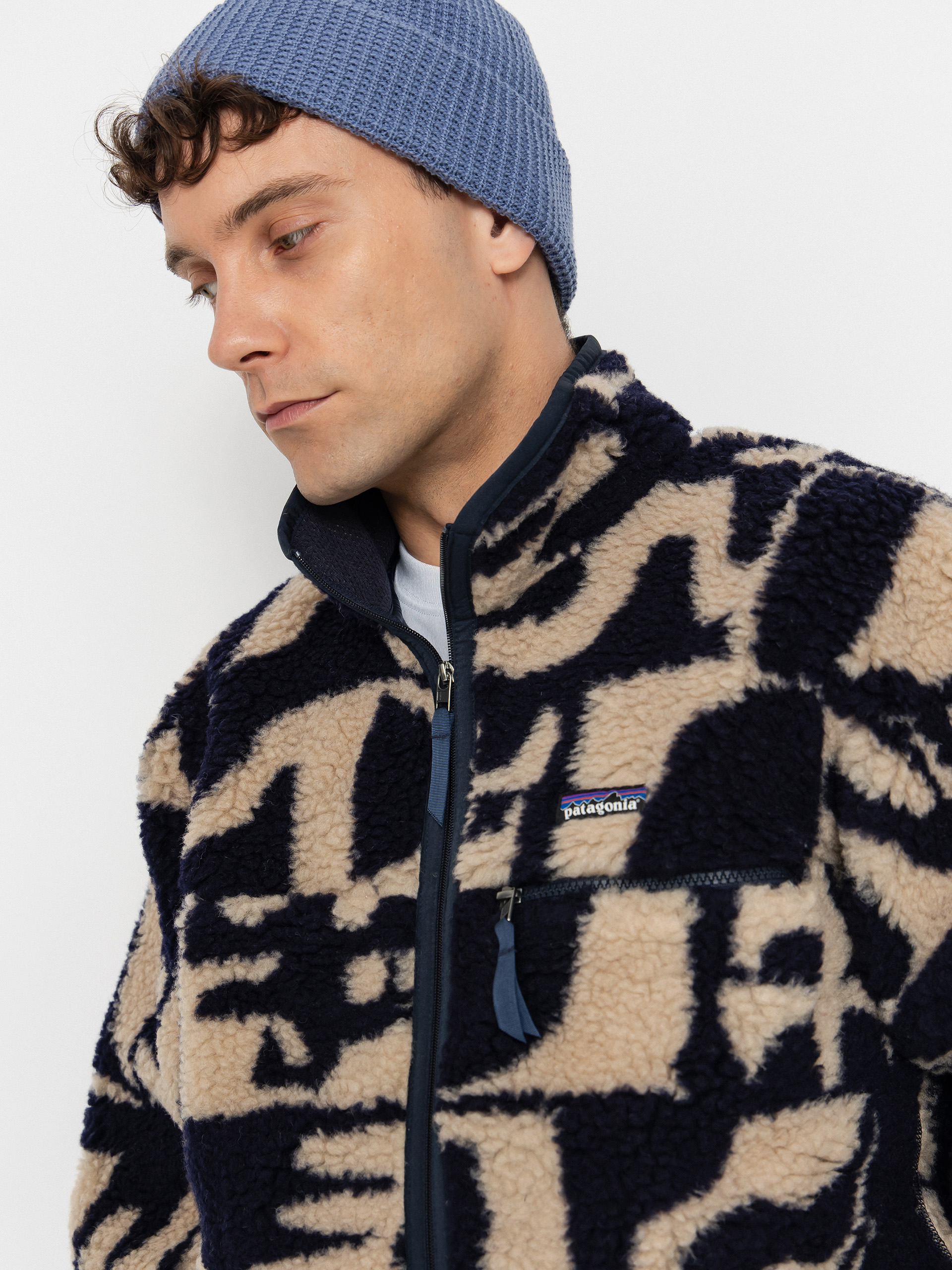 Mikina Patagonia Natural Blend Retro Cardigan (mother tree oar tan)