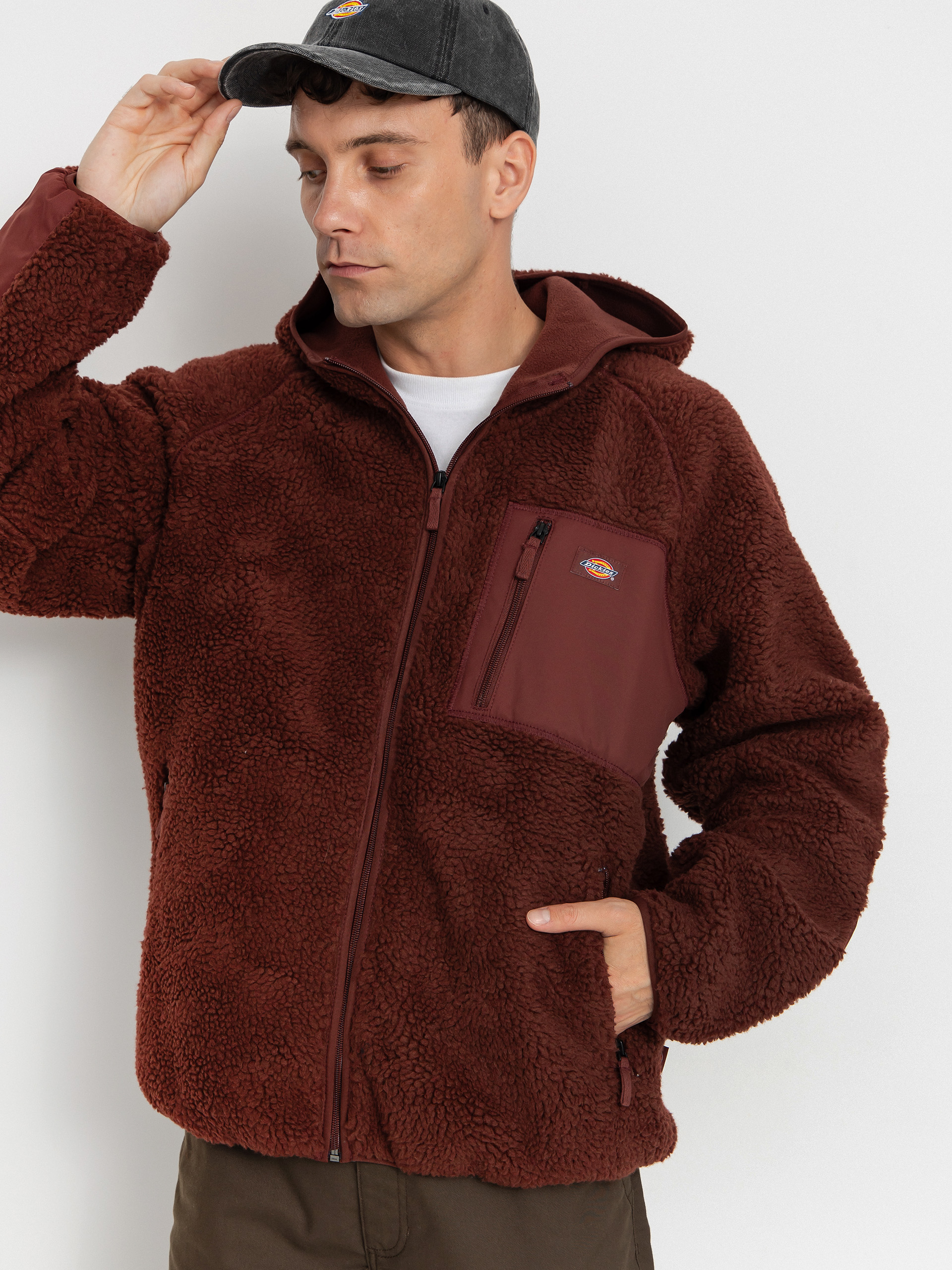 Fleecová mikina Dickies Central High Pile