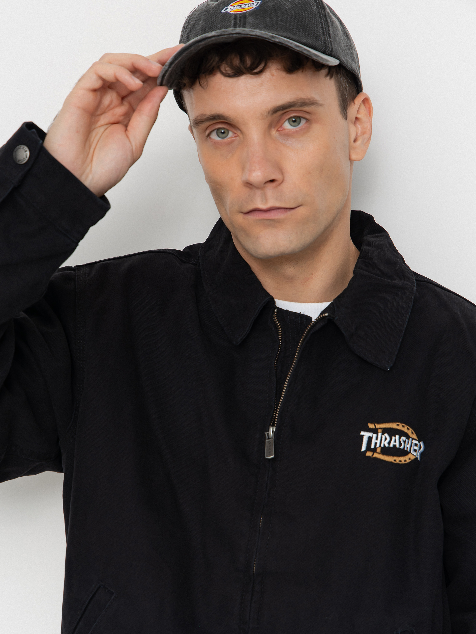 Bunda Dickies x Thrasher Jacket (black)