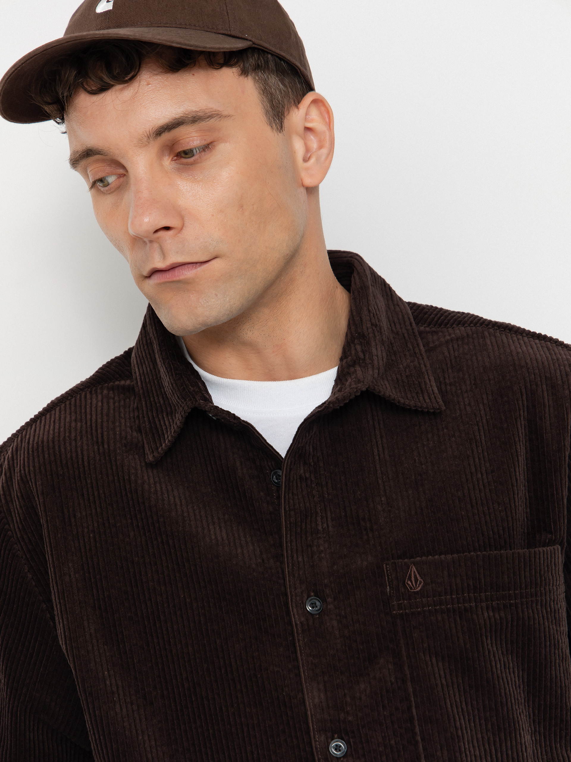 Košile Volcom Fostered (cacao)