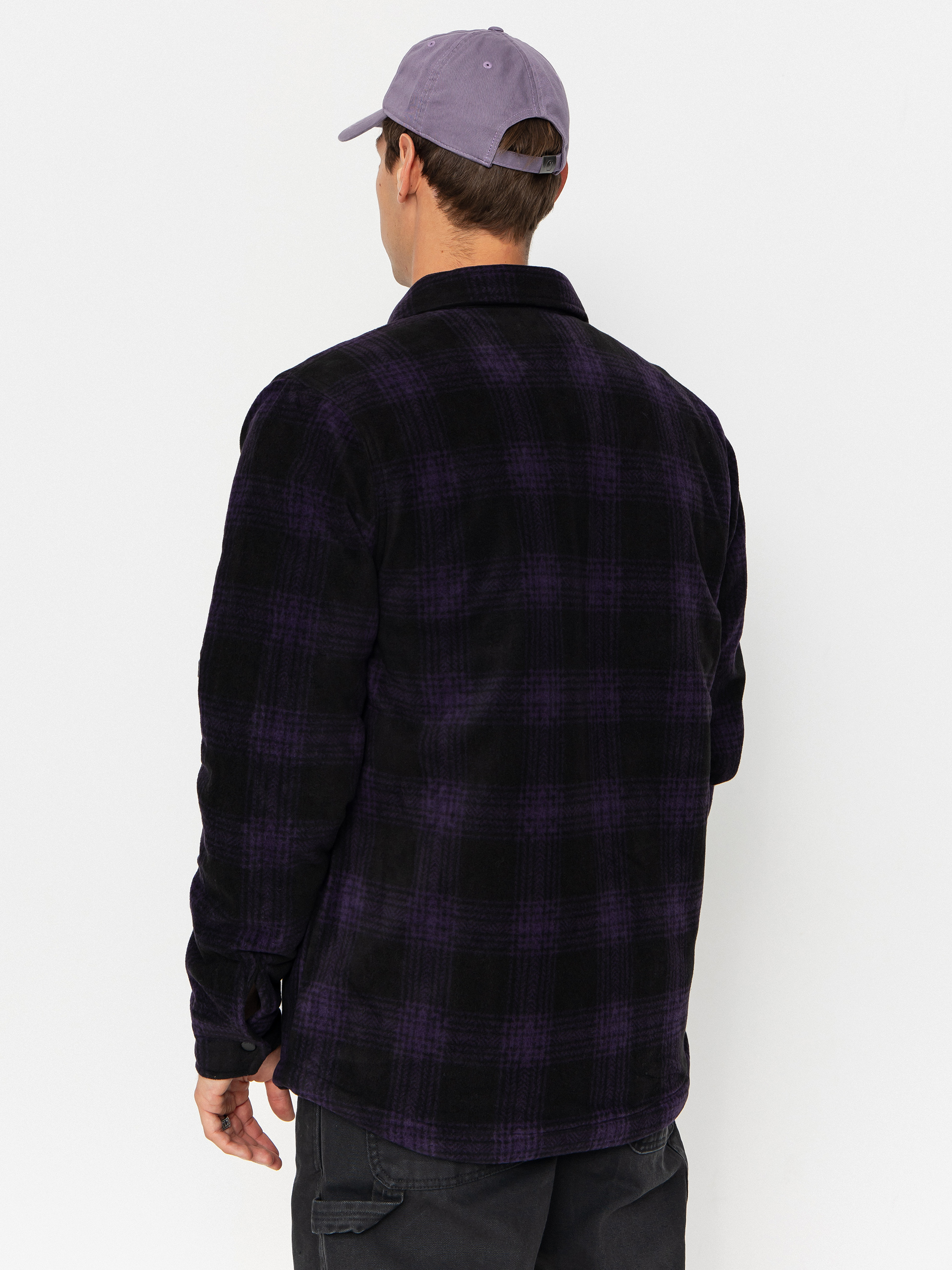 Košile Volcom Bowered Fleece (dark purple)