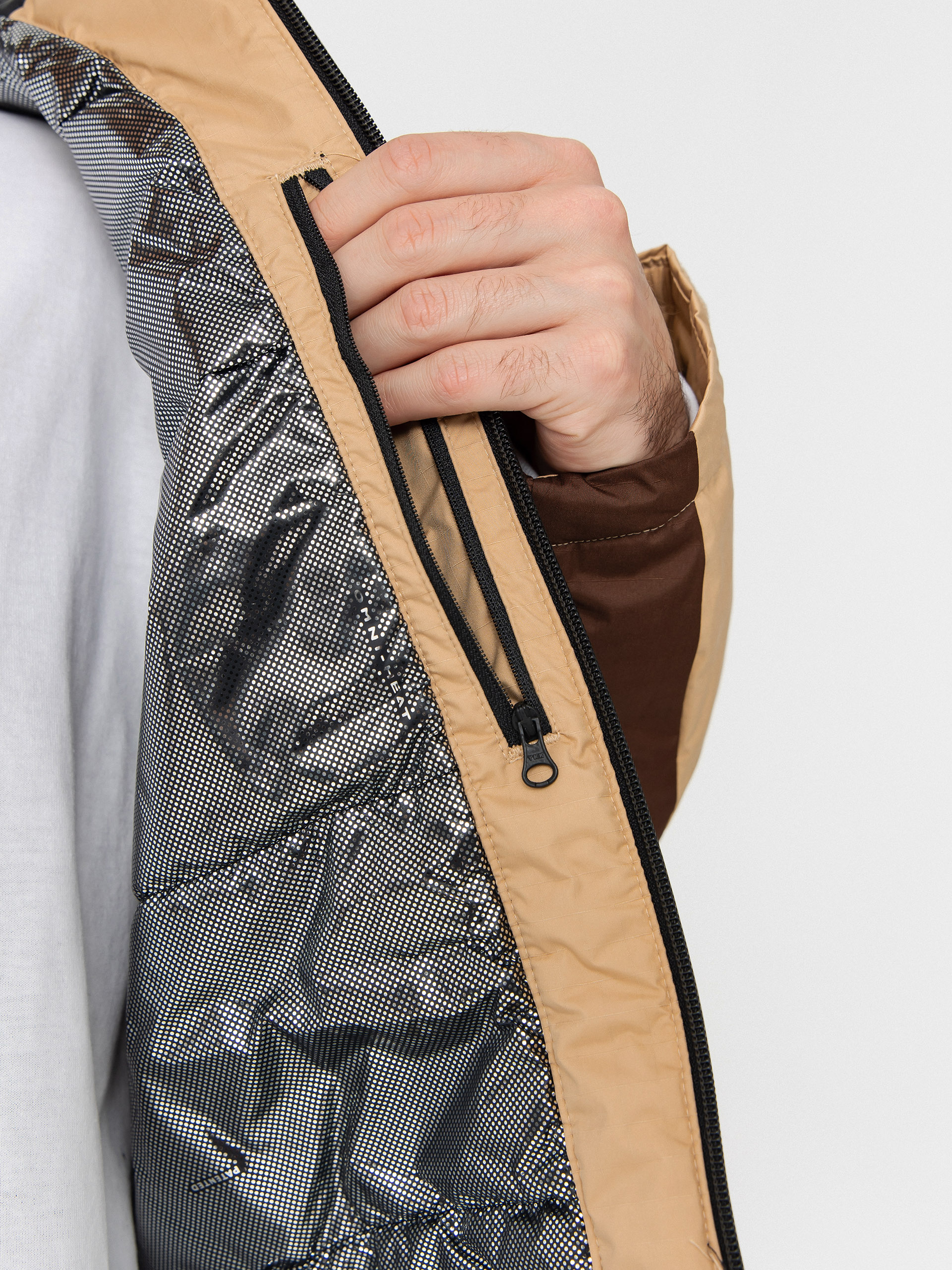 Bunda Columbia Point Park II Insulated (black/tobacco)