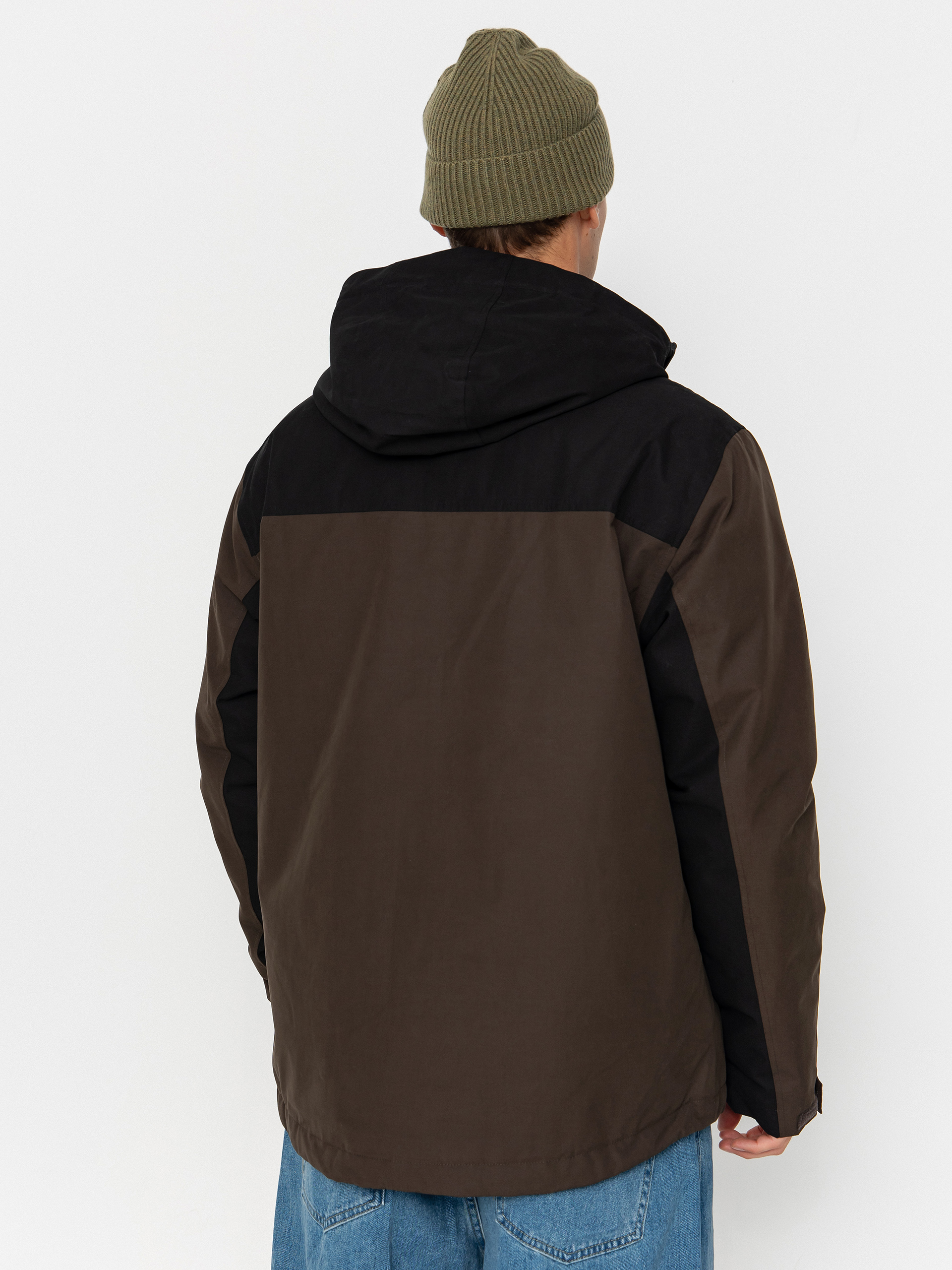 Bunda Iriedaily Nilas Anorak (dark coffee)