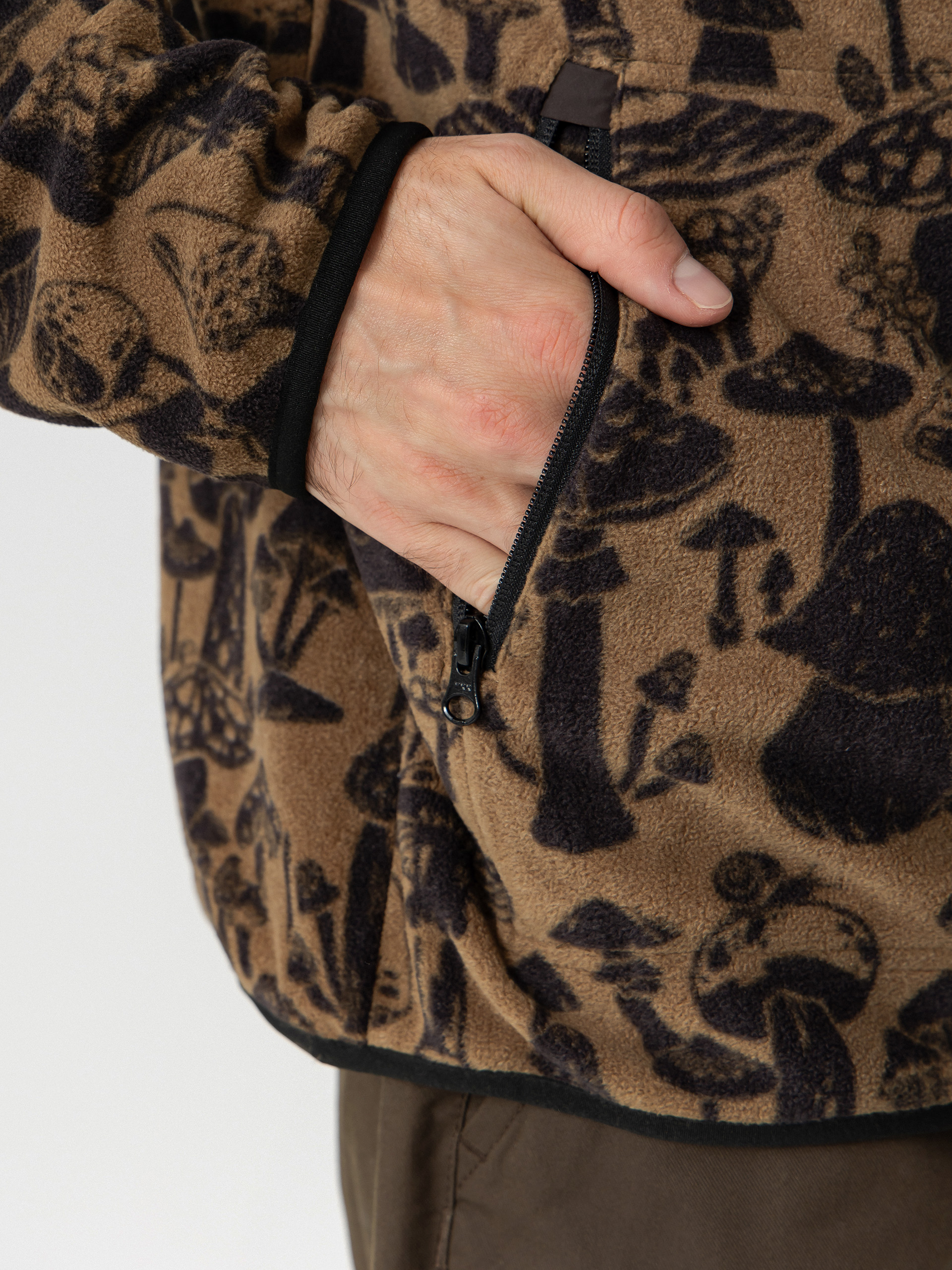 Pánský Fleecová mikina Kavu Teannaway (mushroom seeker)