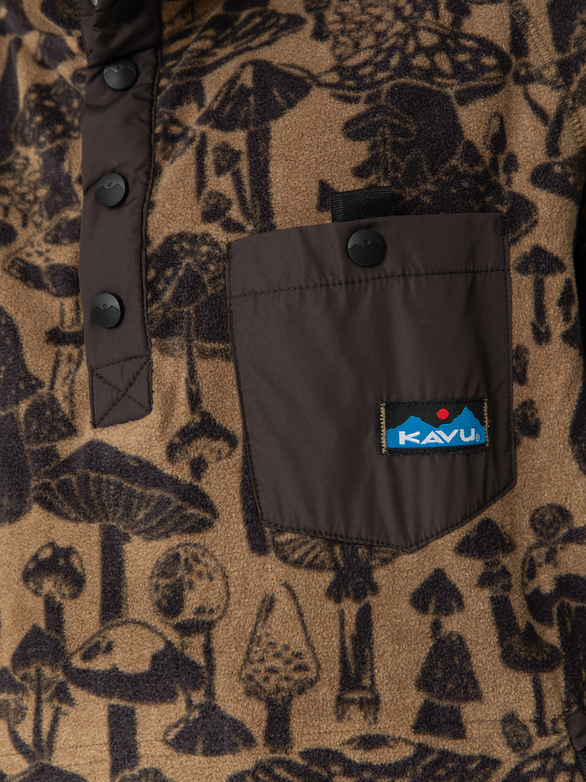 Pánský Fleecová mikina Kavu Teannaway (mushroom seeker)