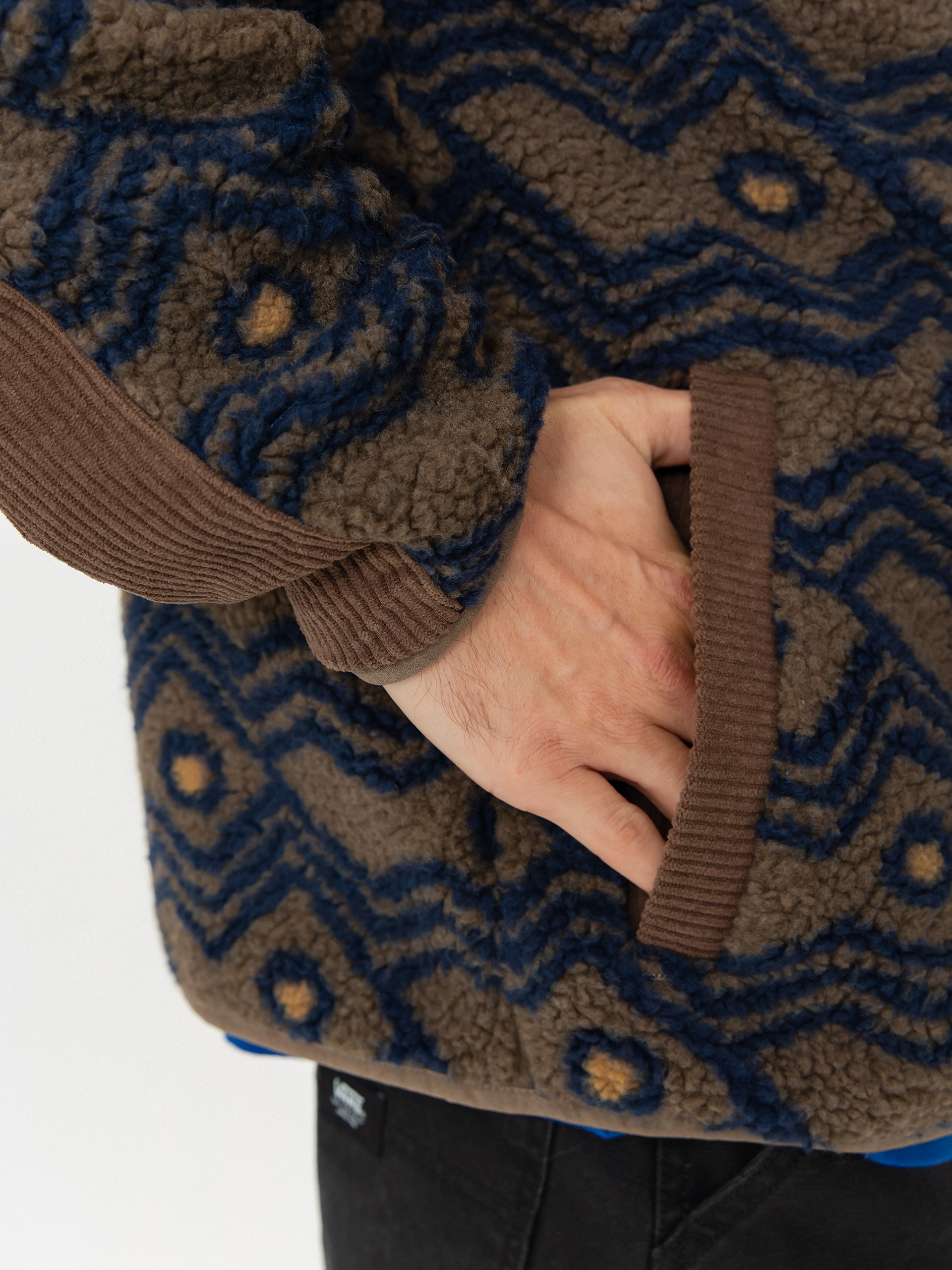 Pánský Fleecová mikina Kavu Wayside (walnut mountain)