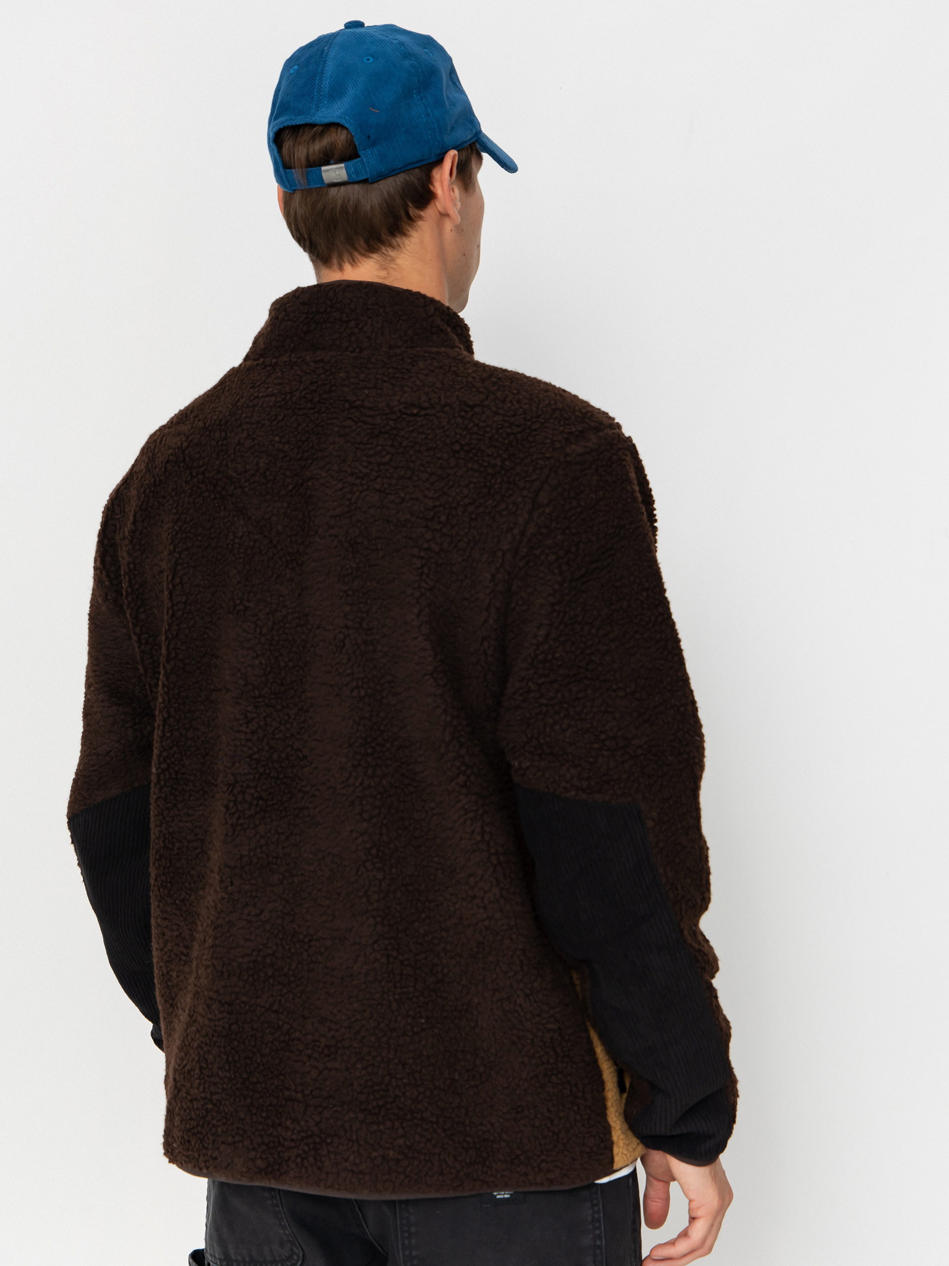 Pánský Fleecová mikina Kavu Wayside (wild wood block)