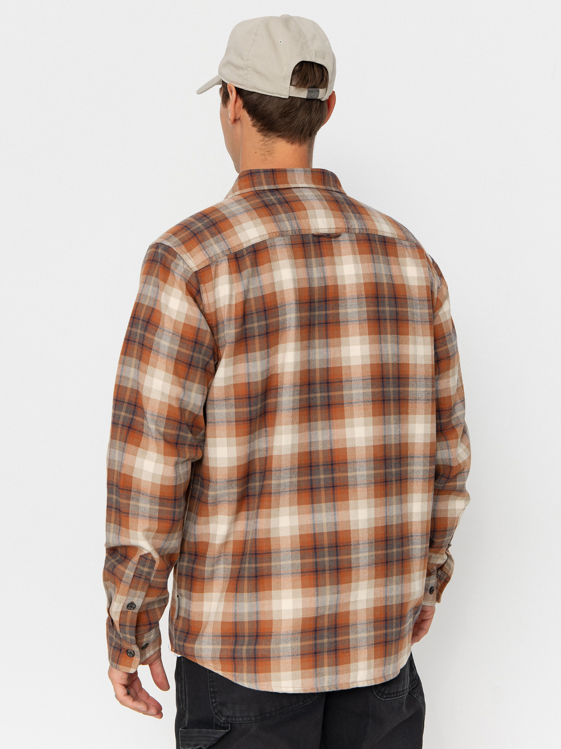 Košile Royal Robbins Lieback Organic Cotton Flannel (rust brown dipsea pld)