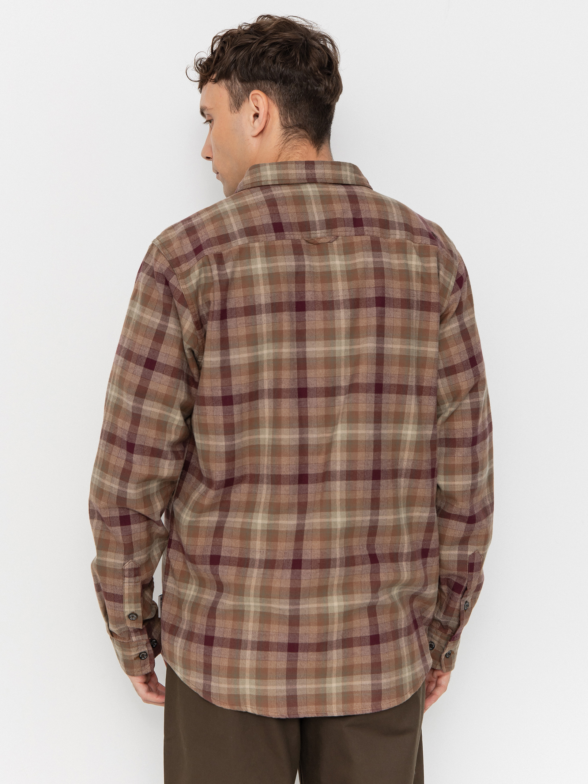 Košile Royal Robbins Lieback Organic Cotton Flannel (dusty olive dipsea pld)