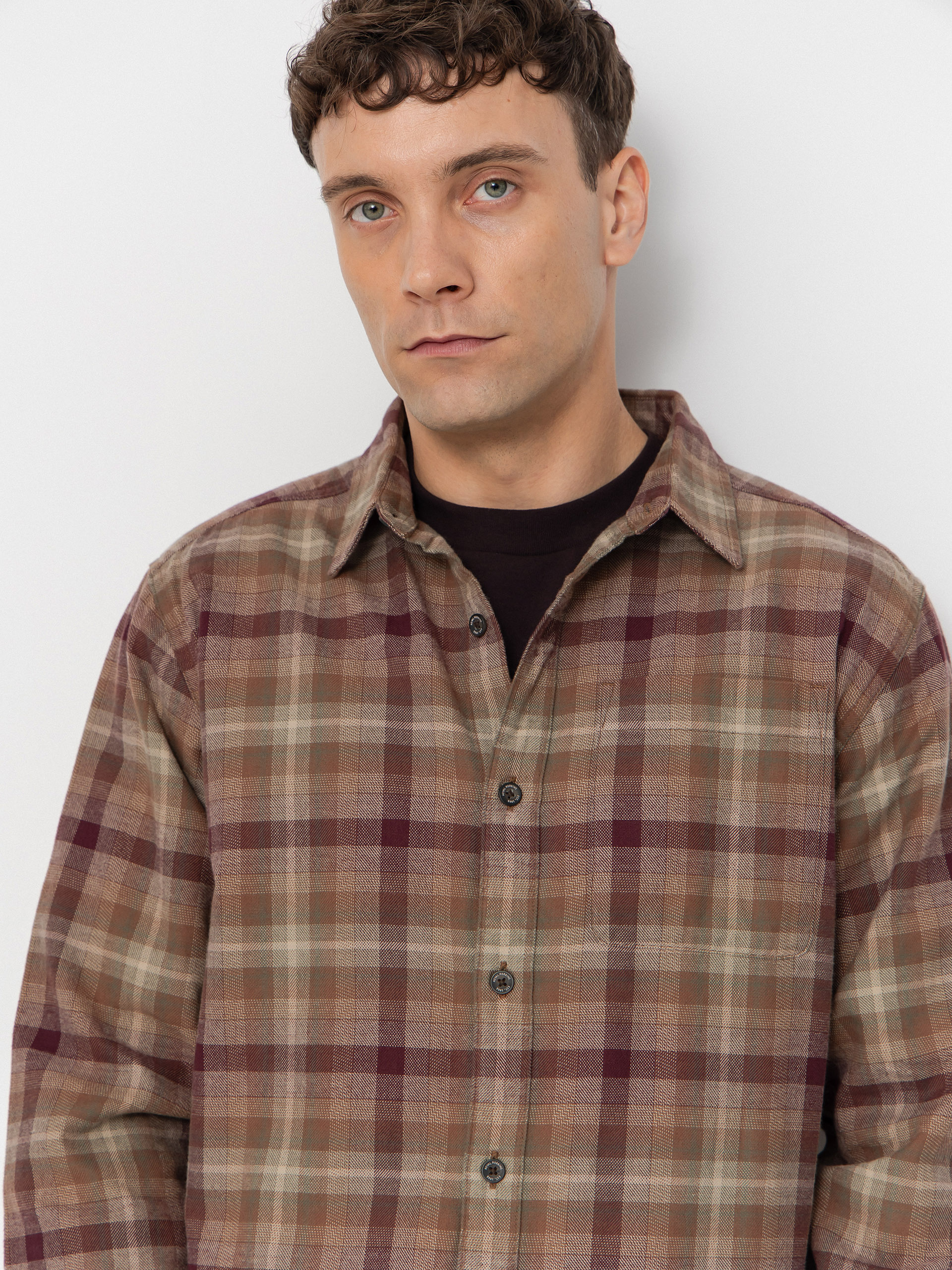 Košile Royal Robbins Lieback Organic Cotton Flannel (dusty olive dipsea pld)