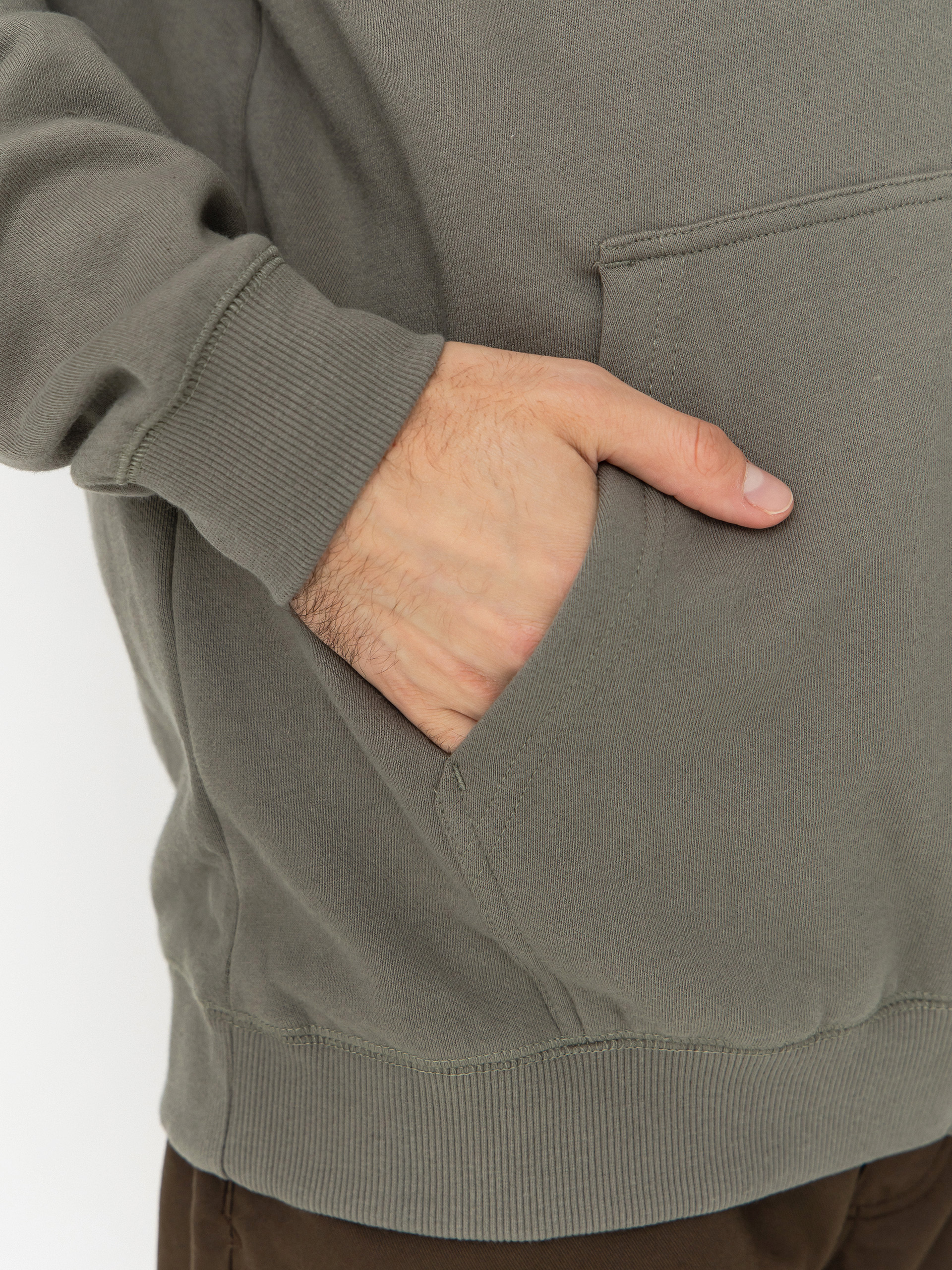 Mikina s kapucí Rip Curl Wettie Passage Icon ZHD (cactus green)