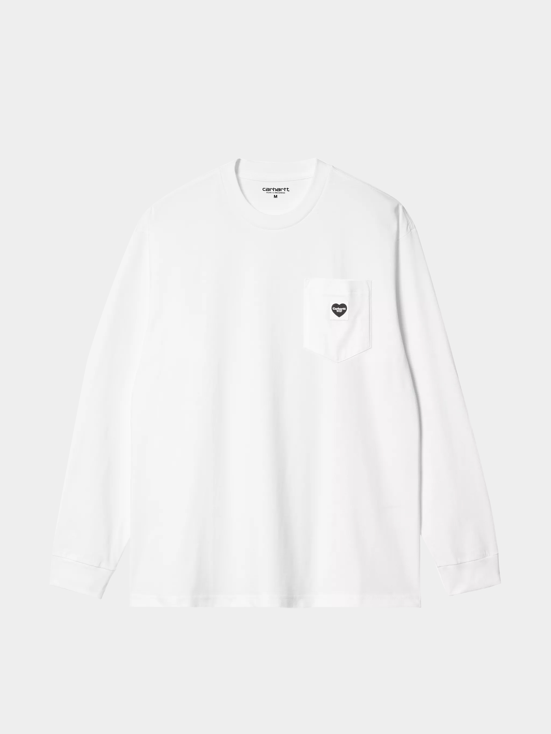 Triko Carhartt WIP Pocket Heart (white/black)
