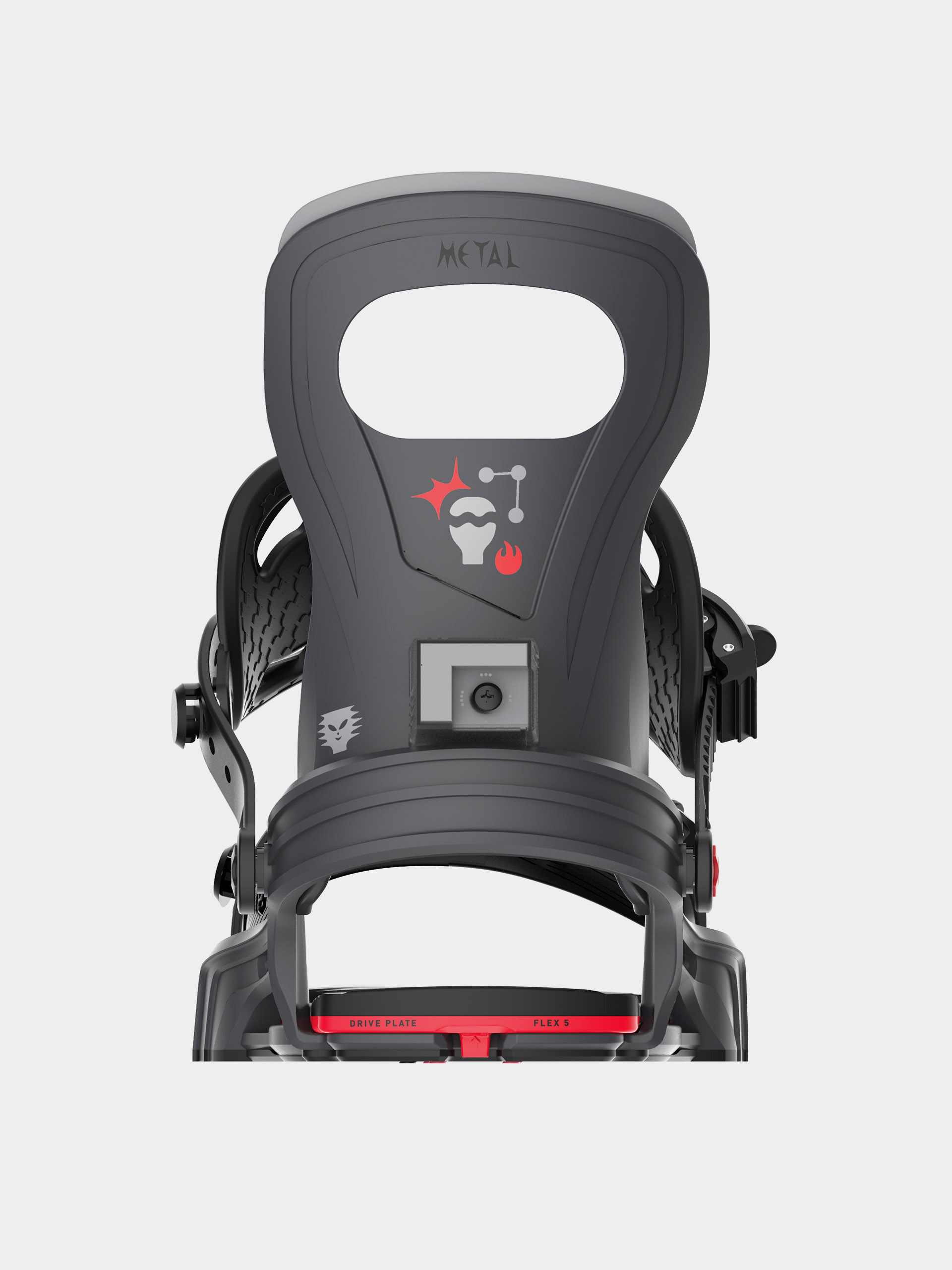 Pánské Snowboardové vázání Bent Metal Joint (grey)