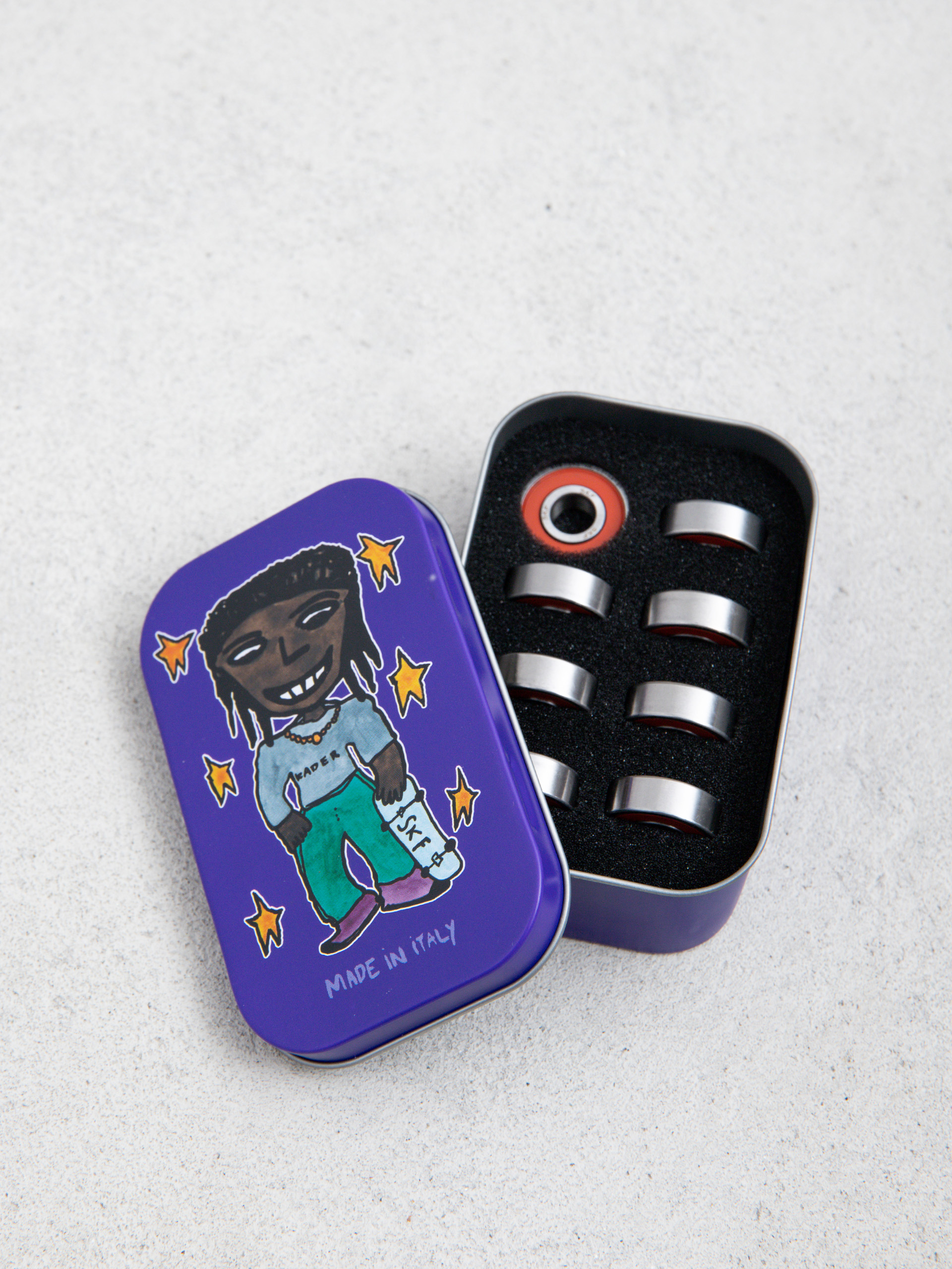 Ložiska SKF Kader (silver/red)