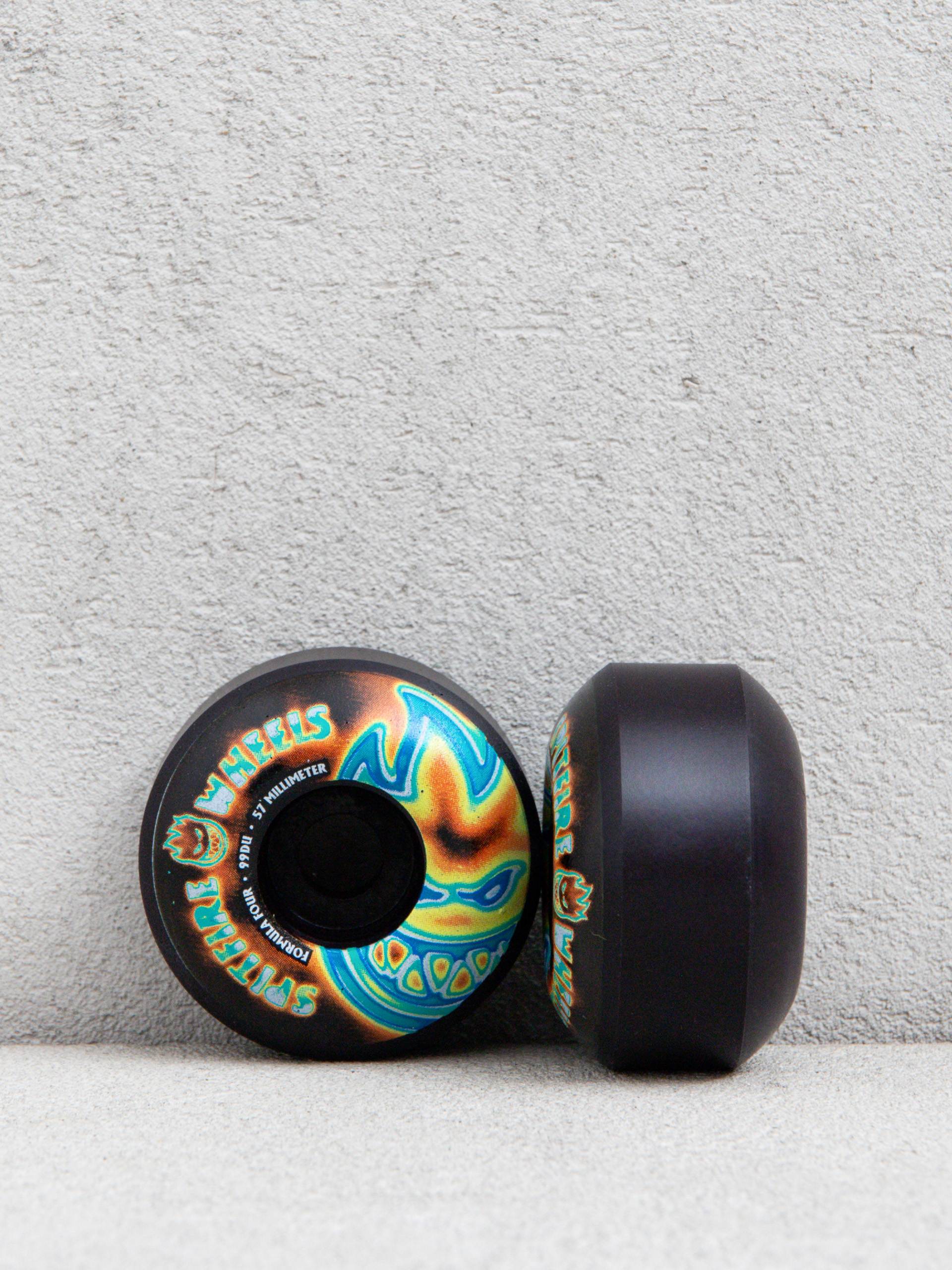 Kolečka Spitfire F4 99D Radioactive Bighead (black)