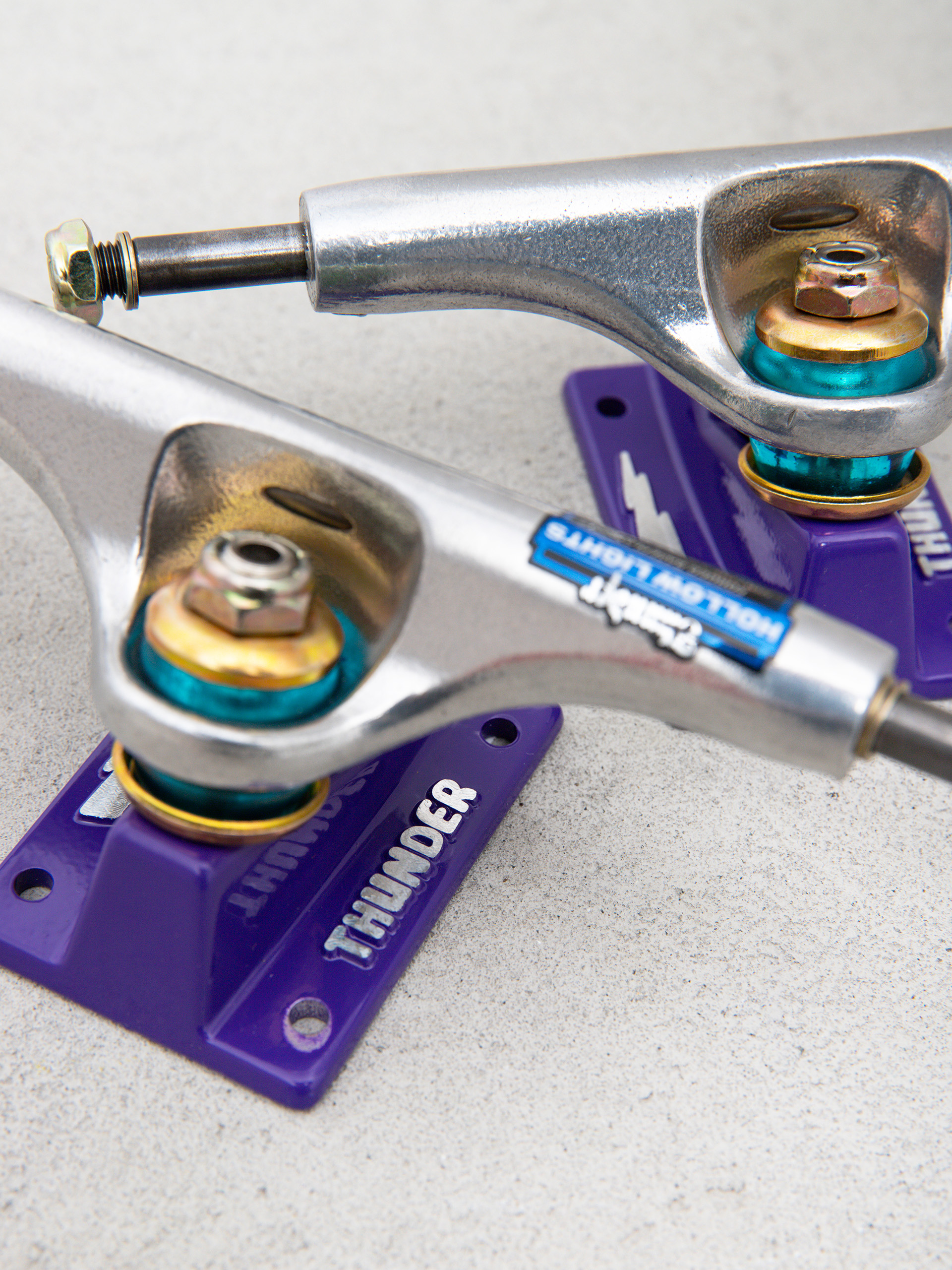 Trucky Thunder Dashawn Jordan Diamondback Hollow Lights (polished/purple)